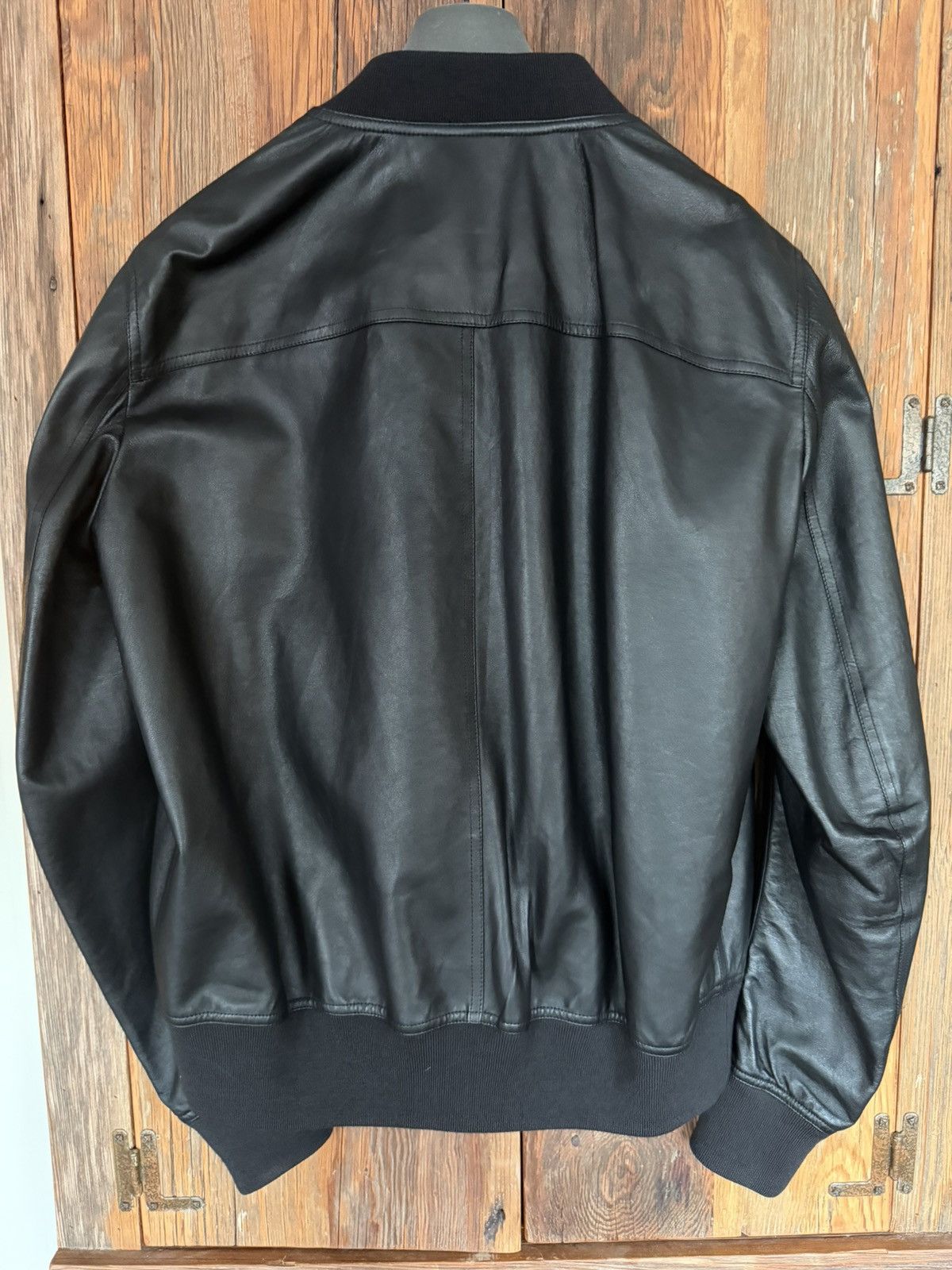 Rick Owens Rick Owen’s Leather Flight Bomber Size US L / EU 52-54 / 3 - 2 Thumbnail