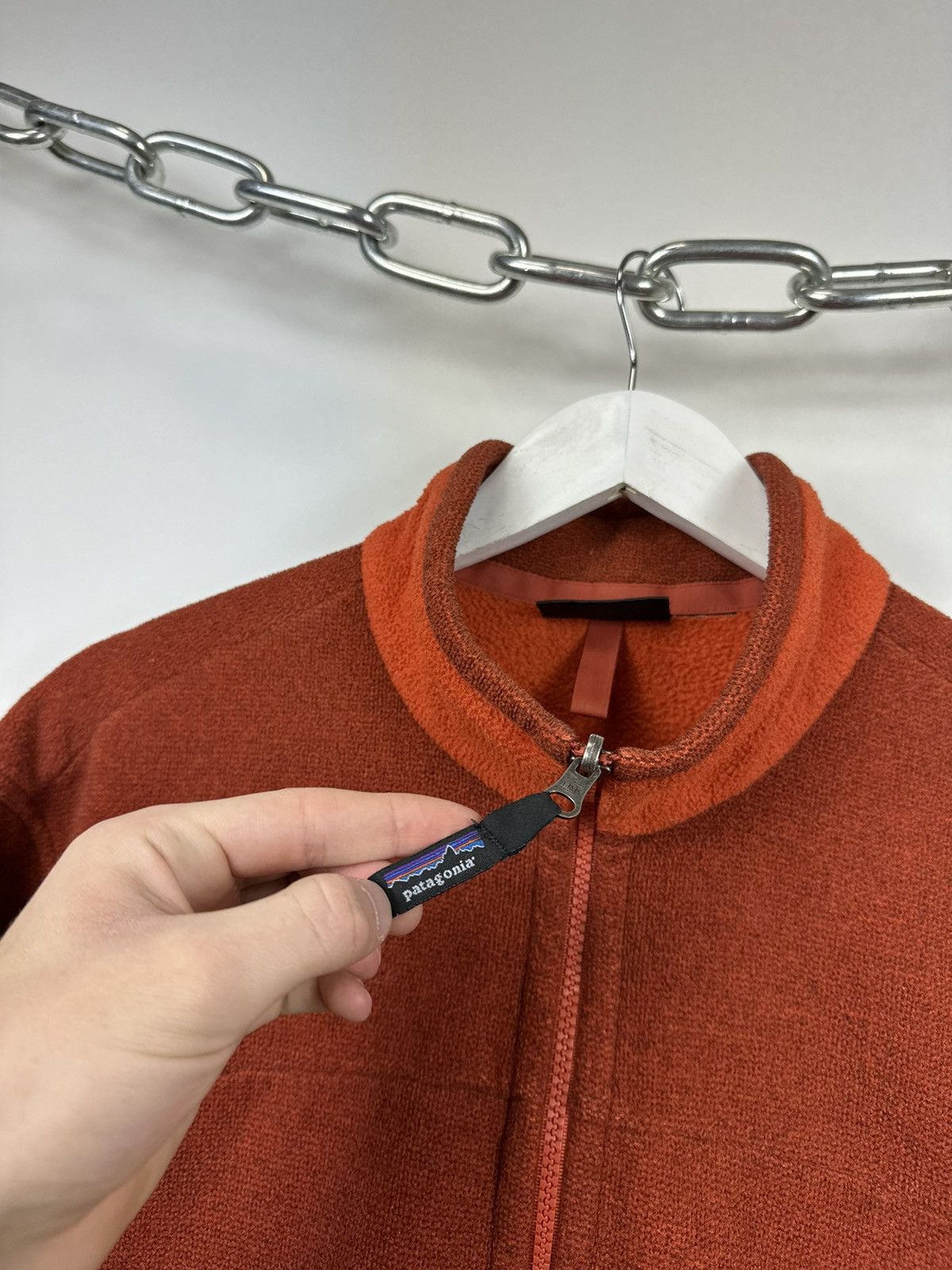 Patagonia Vintage Patagonia Synchilla Zip Up Outdoor Fleece Jacket Size M / US 6-8 / IT 42-44 - 6 Thumbnail