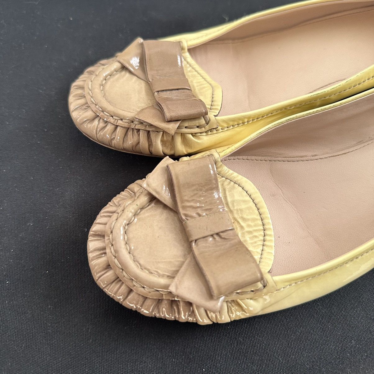 Prada Prada small heel Ballet Flats Shoes Vintage 2000s Retro Rare Size US 8 / IT 38 - 14 Thumbnail