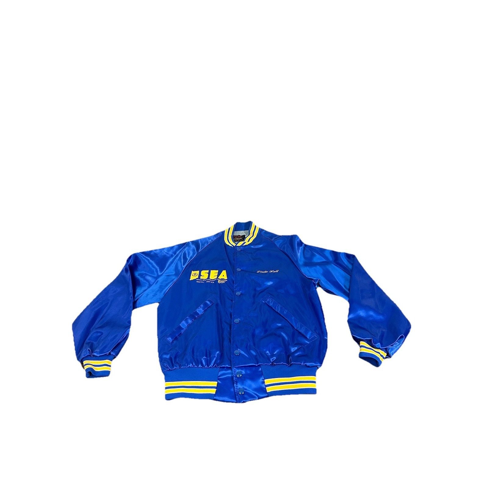 Other Vintage Indiana State Employees Association Satin Bomber Jac Size US M / EU 48-50 / 2 - 1 Thumbnail