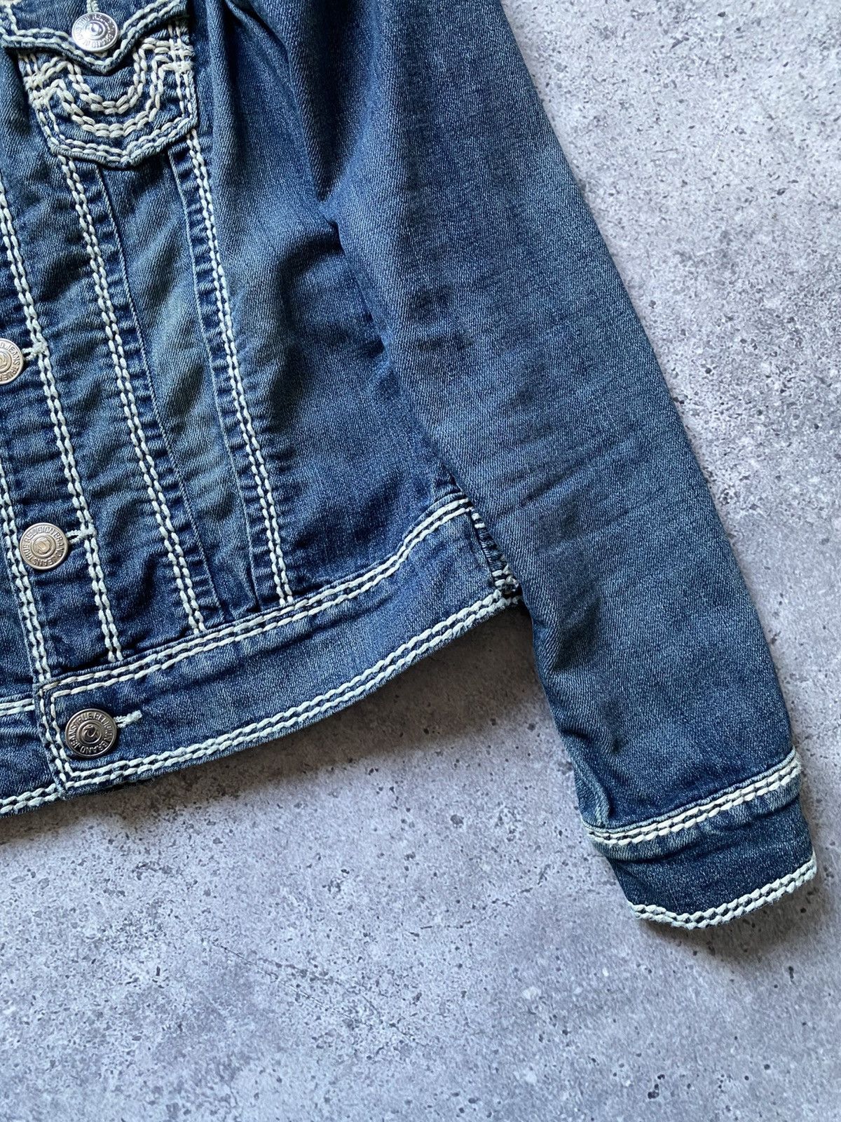 True Religion Vintage True Religion Denim Jacket Women’s Y2K Size XS / US 0-2 / IT 36-38 - 11 Thumbnail