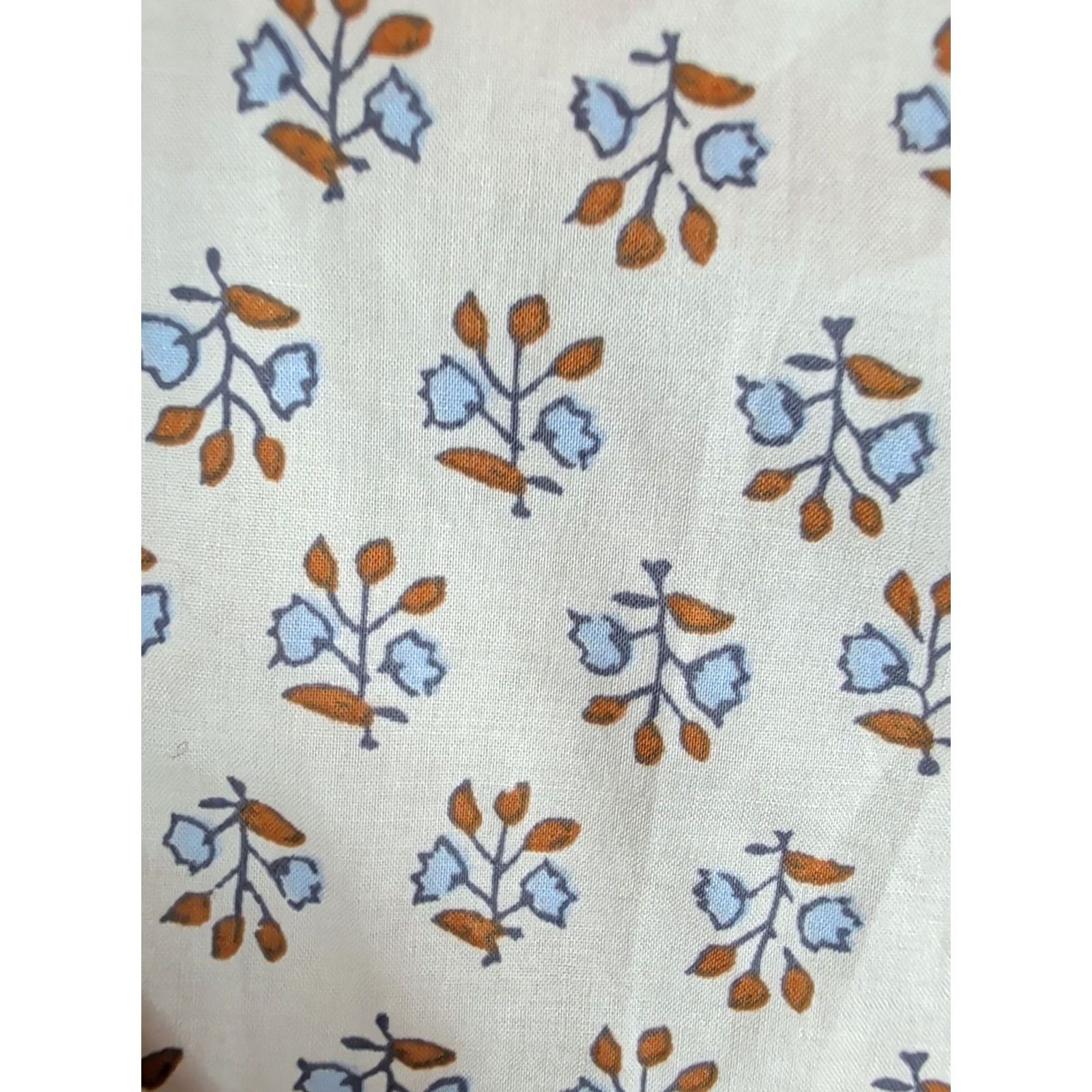 Vintage PINCH Floral Puff Sleeve Blouse Ruffle Neck Button Front Top M Cottagecore Women Size M / US 6-8 / IT 42-44 - 5 Thumbnail