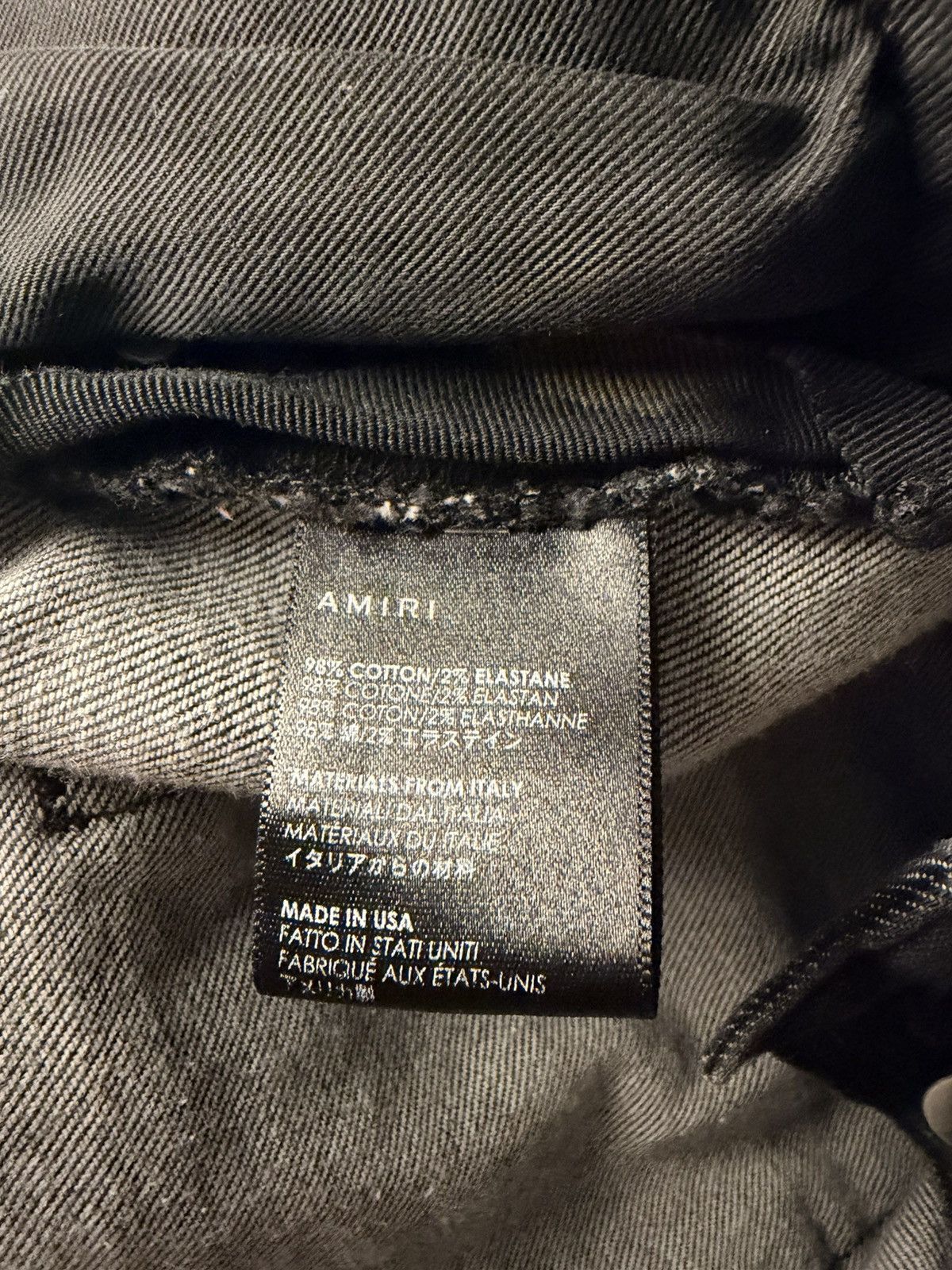 Amiri Amiri Size US 34 / EU 50 - 5 Thumbnail