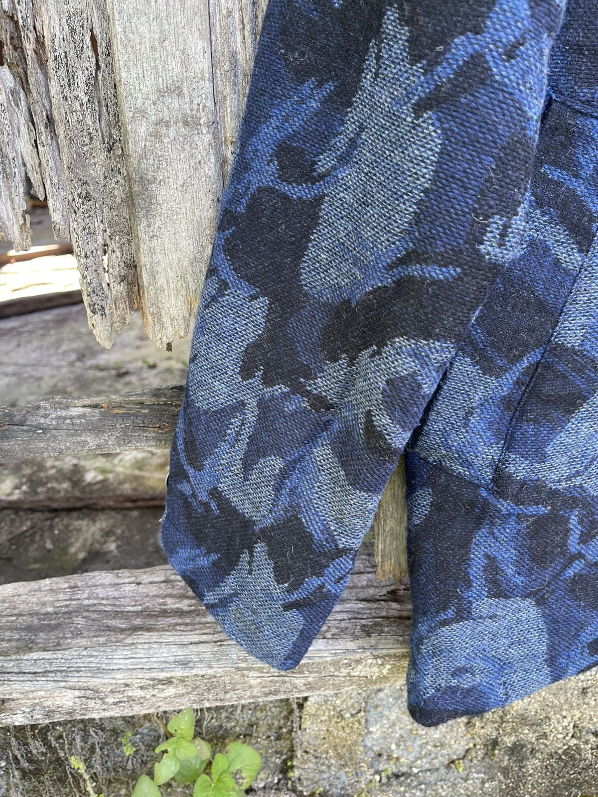 Marshall Artist Marshall Artist Camo Jacquard Peacoat - Rare UK Designer Size US S / EU 44-46 / 1 - 6 Thumbnail
