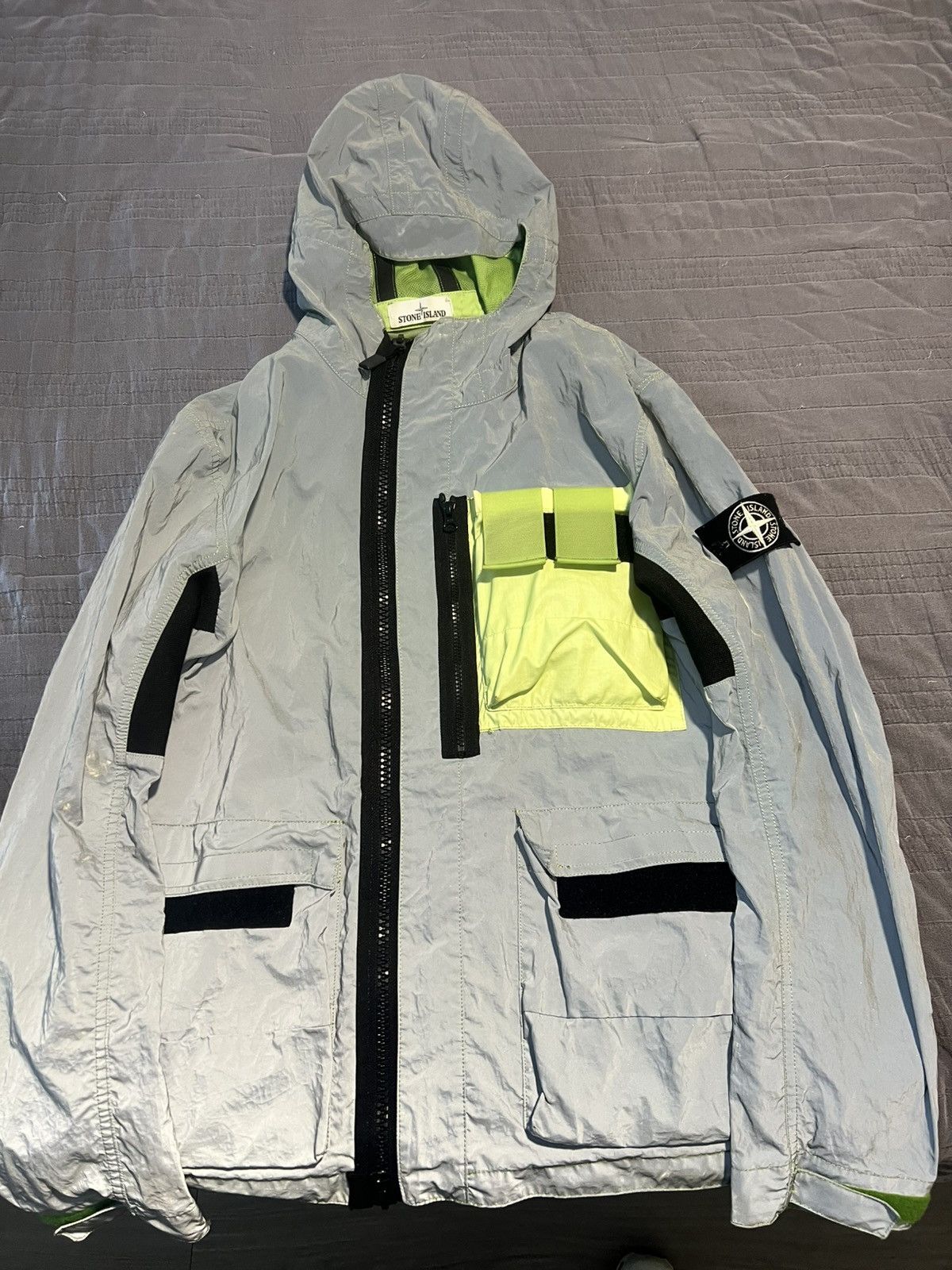 Stone Island Stone Island Mussola Gommata Reflective Jacket Size US M / EU 48-50 / 2 - 7 Thumbnail