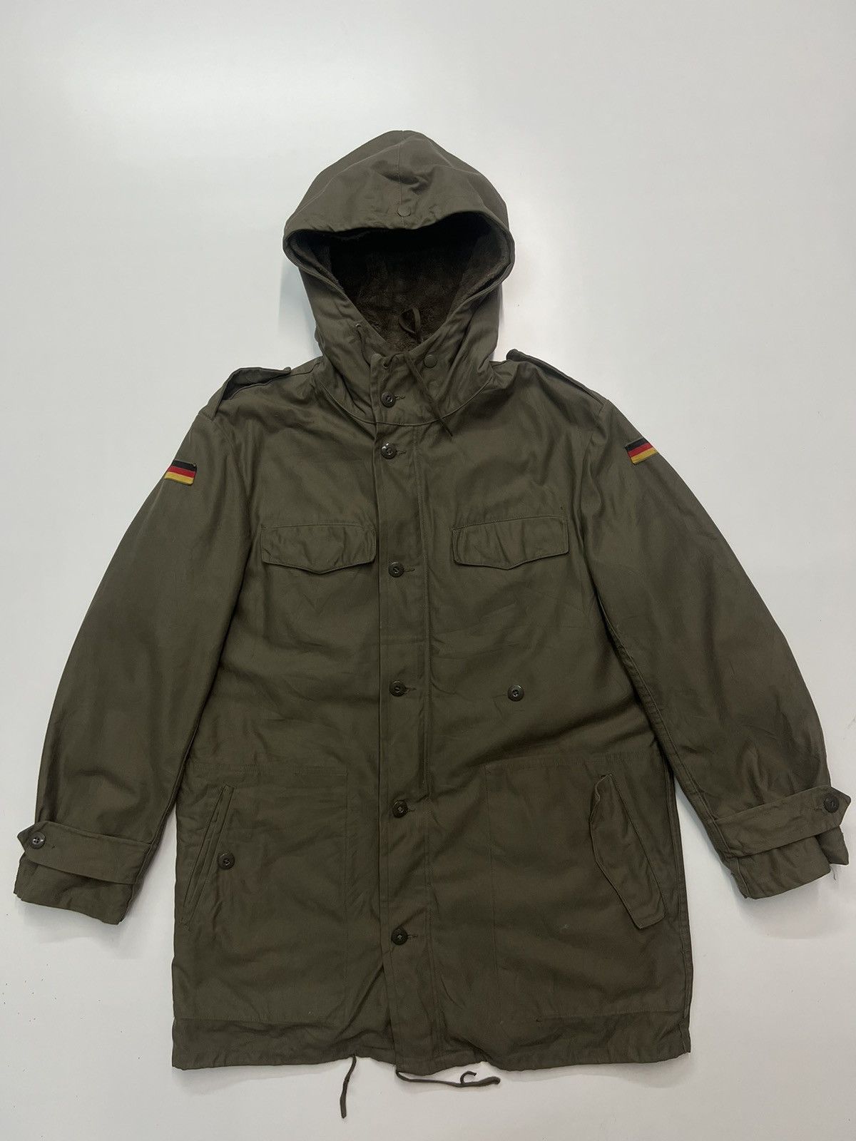 Other 🔥GERMANY ARMY JACKET WITH FLEECE LINED Size US L / EU 52-54 / 3 - 1 Thumbnail