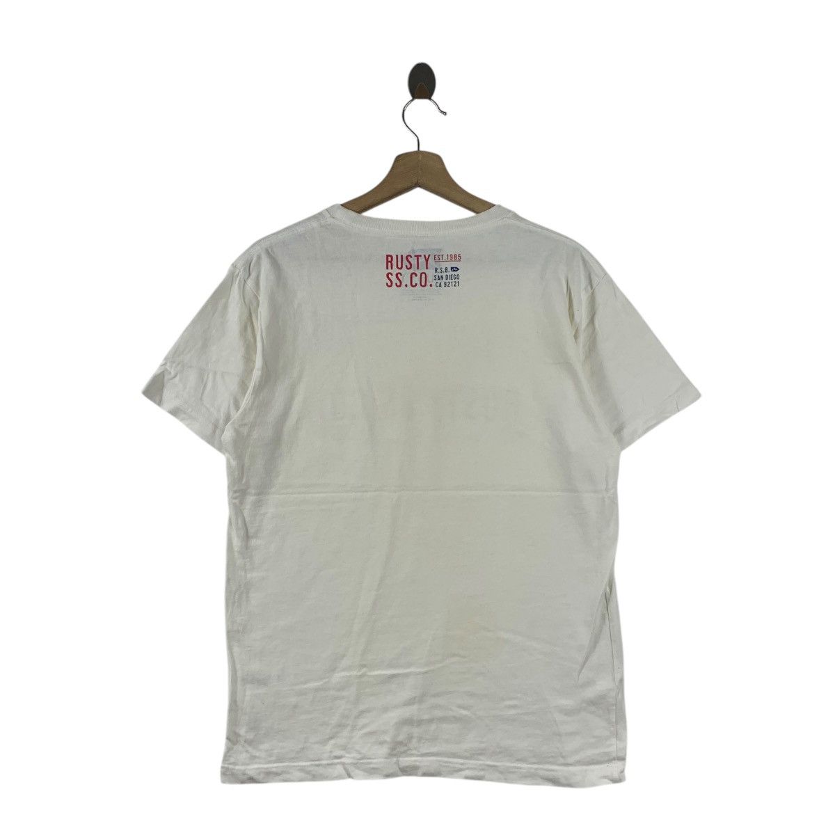 Rusty RUSTY SS SURF San Diego California Store Edition Tee Shirt Size US S / EU 44-46 / 1 - 5 Thumbnail