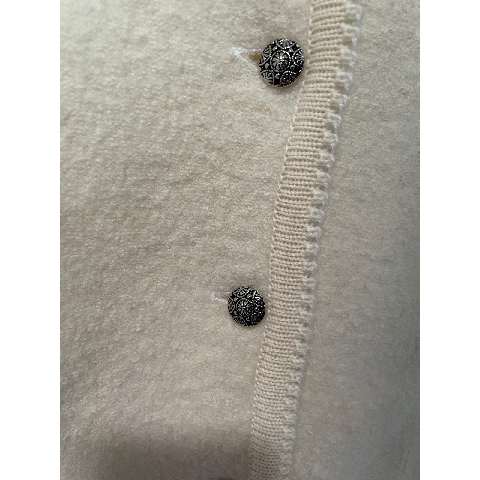 Orvis Vintage Orvis 100% Wool Beige Cardigan, Women's Size 10 Size L / US 10 / IT 46 - 6 Thumbnail