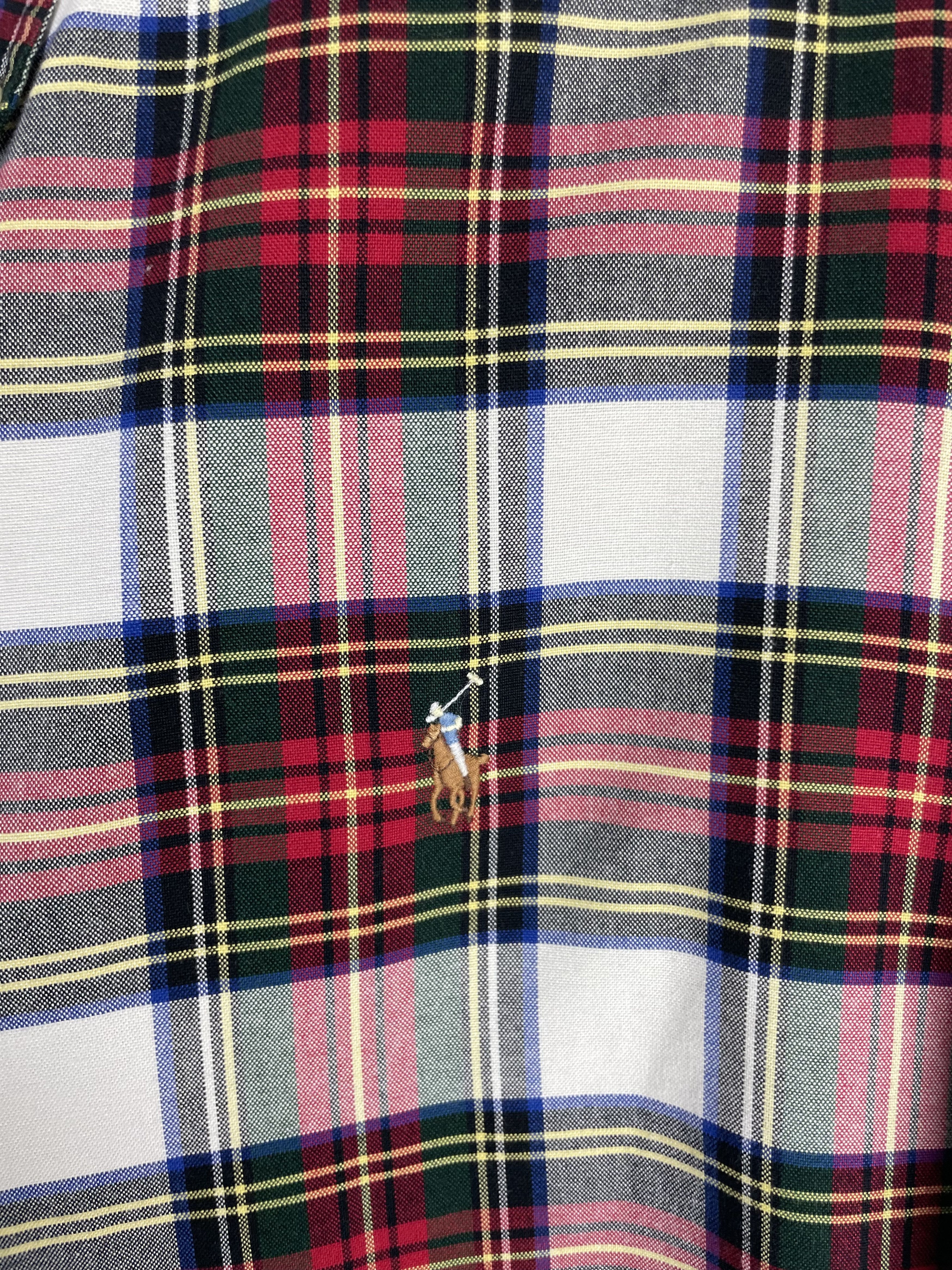 Flannel Flannel Polo Ralph Lauren Vintage Mens Shirt Size US XXL / EU 58 / 5 - 4 Thumbnail