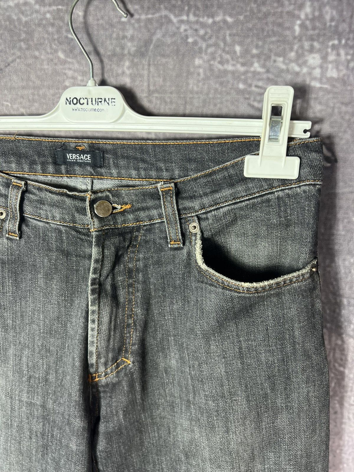 Versace Versace Vintage Washed Denim Jeans Y2K Size US 31 - 8 Thumbnail