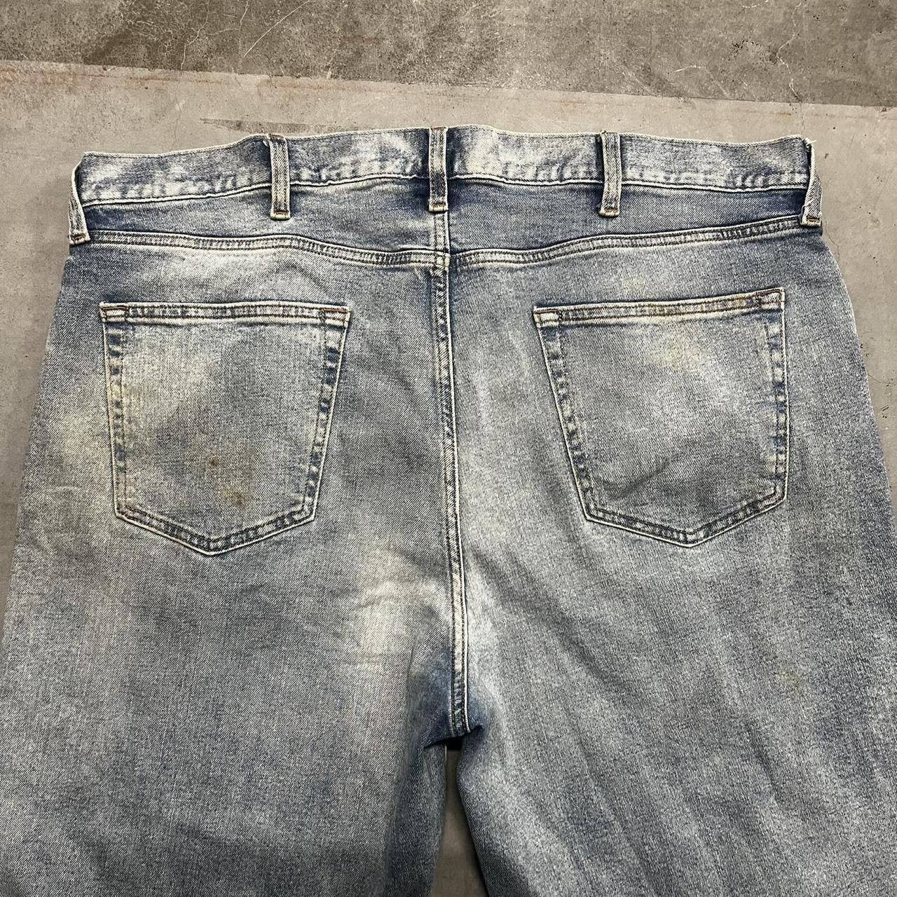 Vintage Vintage Y2K/2000s Super Baggy Loose Light wash Skater Essential WideLeg Denim Jeans! Size US 40 / EU 56 - 7 Thumbnail