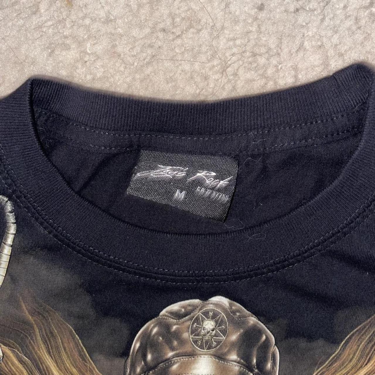 Vintage Y2K Jays Rock Hell Rider Motorcycle Skull all over print Size US M / EU 48-50 / 2 - 3 Thumbnail
