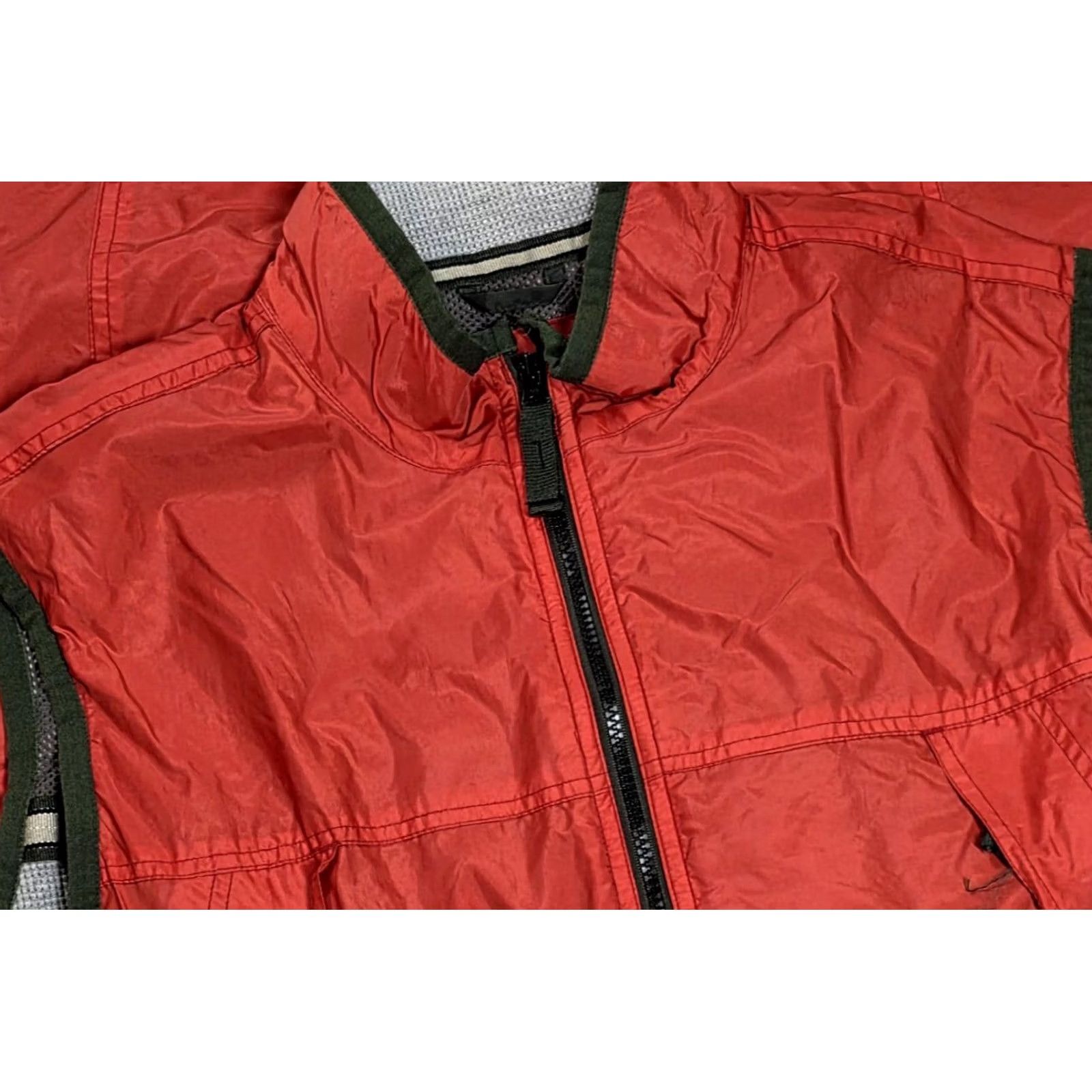 Gap VINTAGE Gap Jacket Men L Orange Thermal Lined Full Zip Nylon Safari Anorak Zip Pockets Logo 90s Outdoor Clothing Mens Size US L / EU 52-54 / 3 - 3 Thumbnail