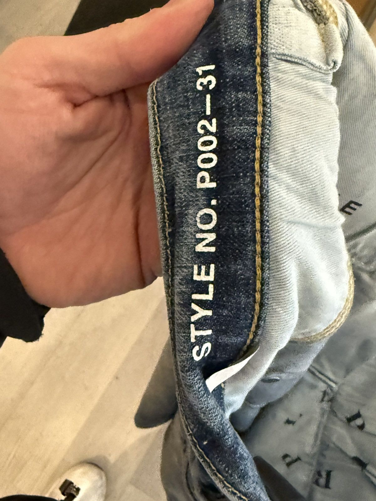 Purple Brand Purple Brand denim blue p002 size 31 Size US 31 - 7 Thumbnail