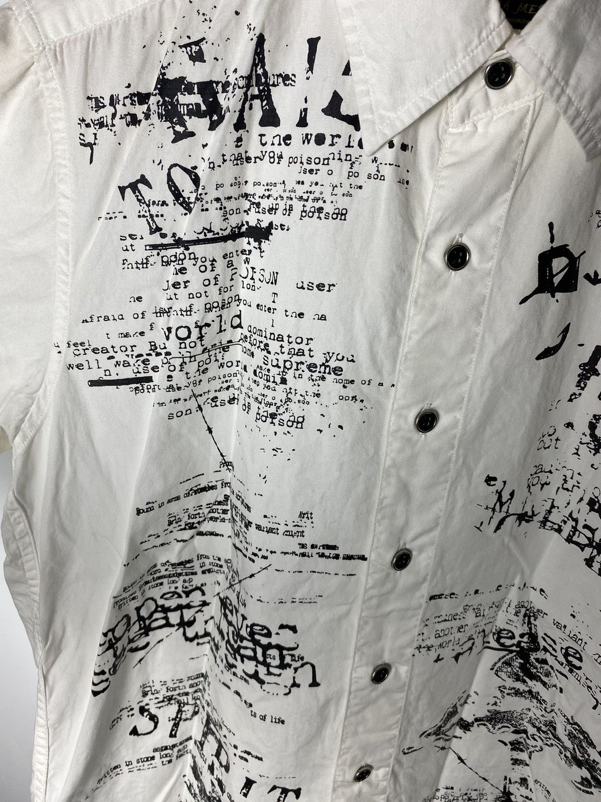 If Six Was Nine × Japanese Brand × Le Grande Bleu (L.G.B.) japanese brand poem skull mon na mes shirt Size US S / EU 44-46 / 1 - 4 Thumbnail