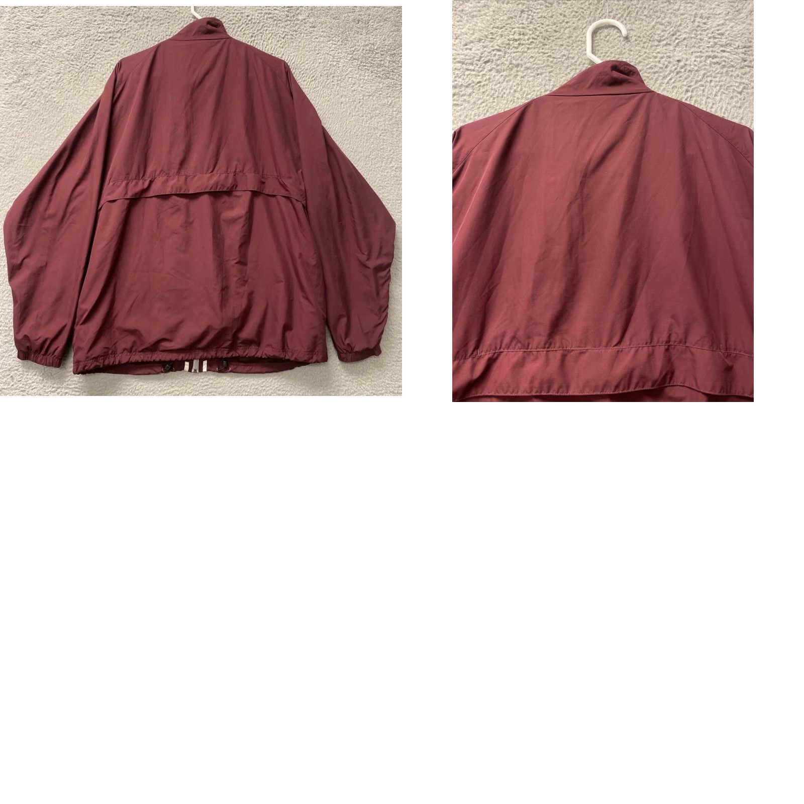 Adidas VINTAGE Adidas Windbreaker Jacket 3 Stripes Red XL Mens Size US XL / EU 56 / 4 - 8 Thumbnail