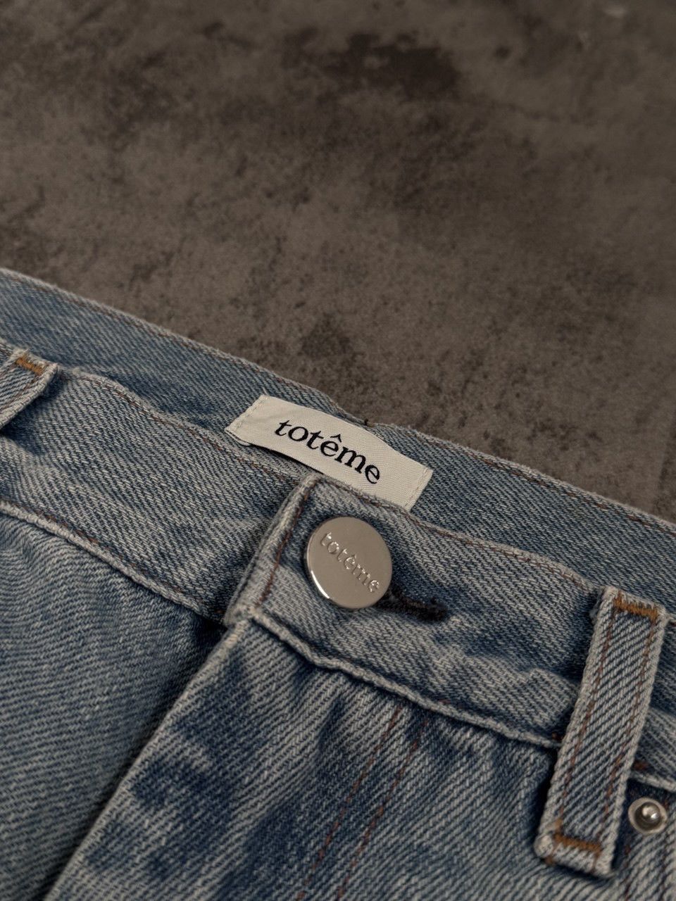 Other Toteme Blue Washed Denim Jeans Size US 32 / EU 48 - 15 Thumbnail