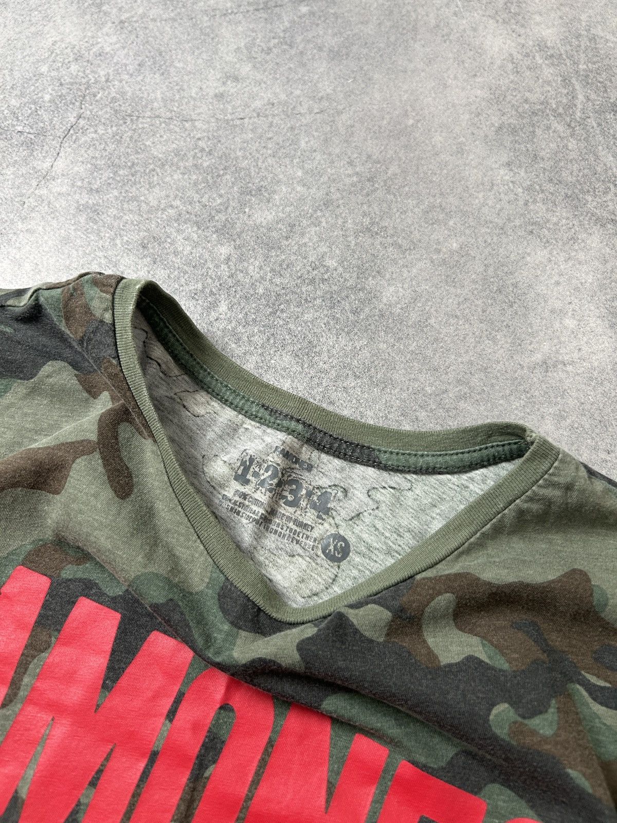 Band Tees Ramones Tour 1985 camo big logo shirts Size US S / EU 44-46 / 1 - 4 Thumbnail