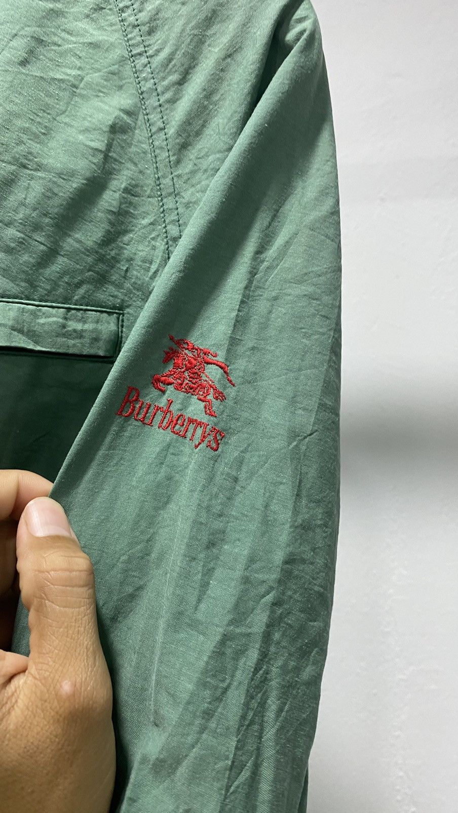 Burberry 🚨FINAL DROP🚨 RARE Burberry Vintage Hooded Light Jacket Size US M / EU 48-50 / 2 - 5 Thumbnail