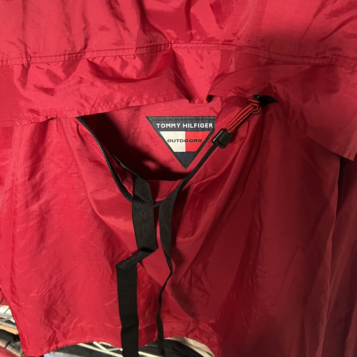 Tommy Hilfiger × Vintage 90s Tommy Hilfiger Outdoor Packable Windbreaker Size US XL / EU 56 / 4 - 9 Thumbnail