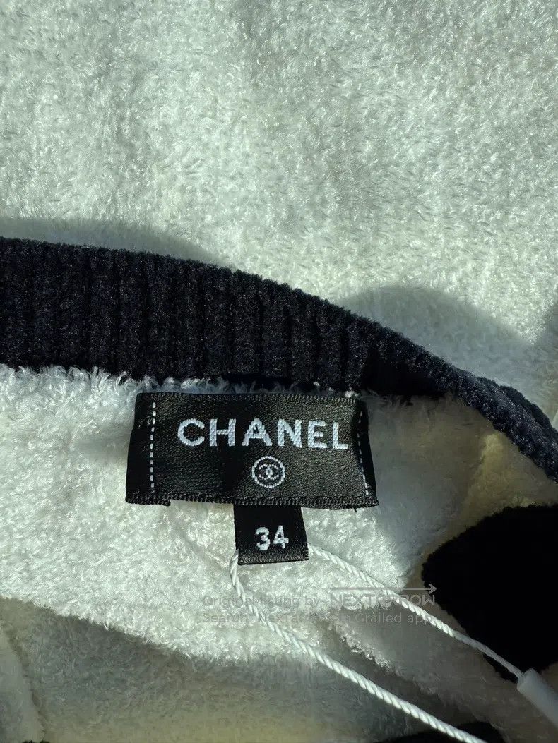 Chanel Chanel 26c elastic towel fabric suspenders Size XXS / US 00 / IT 34 - 5 Thumbnail