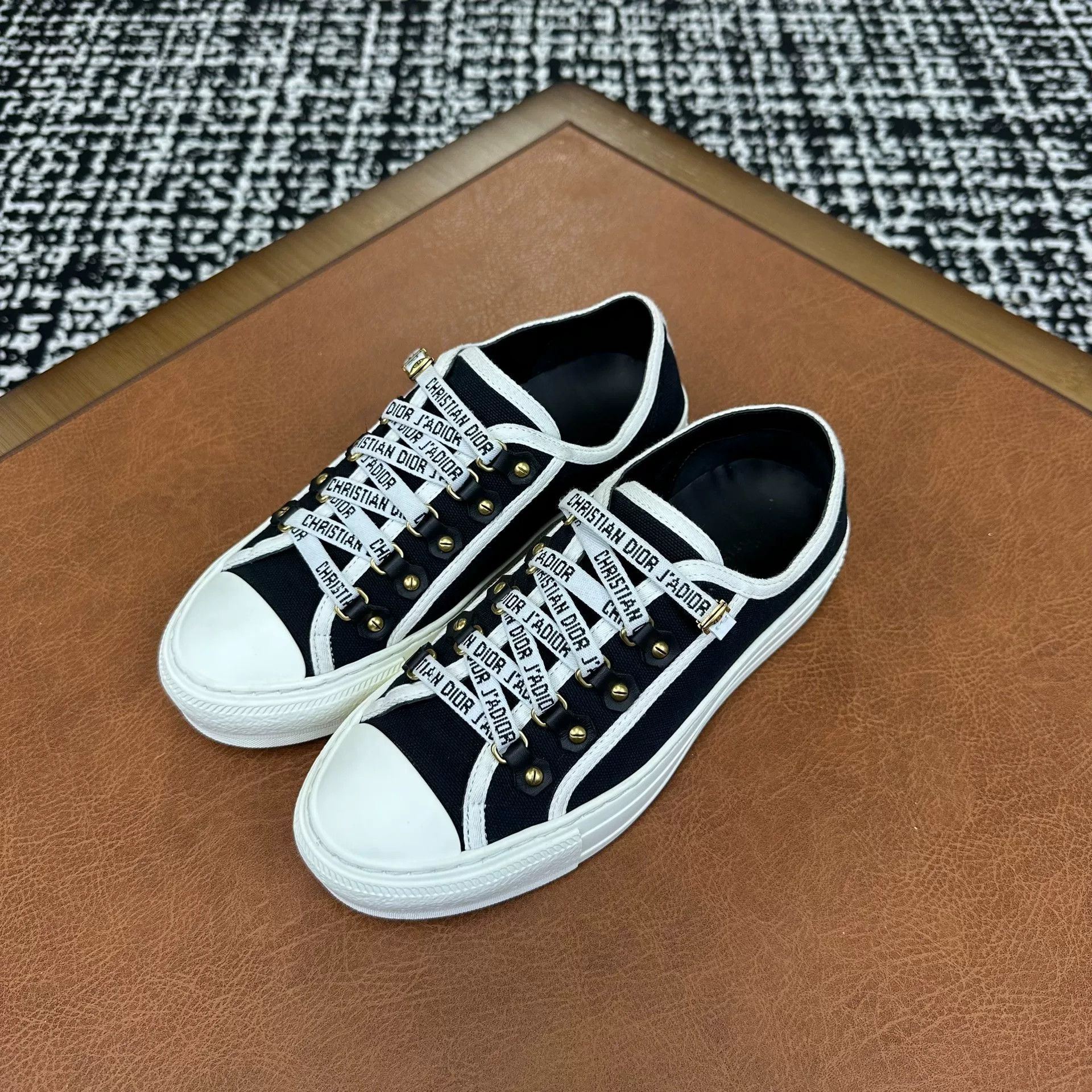Dior Dior Black Lowtop Sneakers it_36-5 Women Size US 6.5 / IT 36.5 - 1 Thumbnail