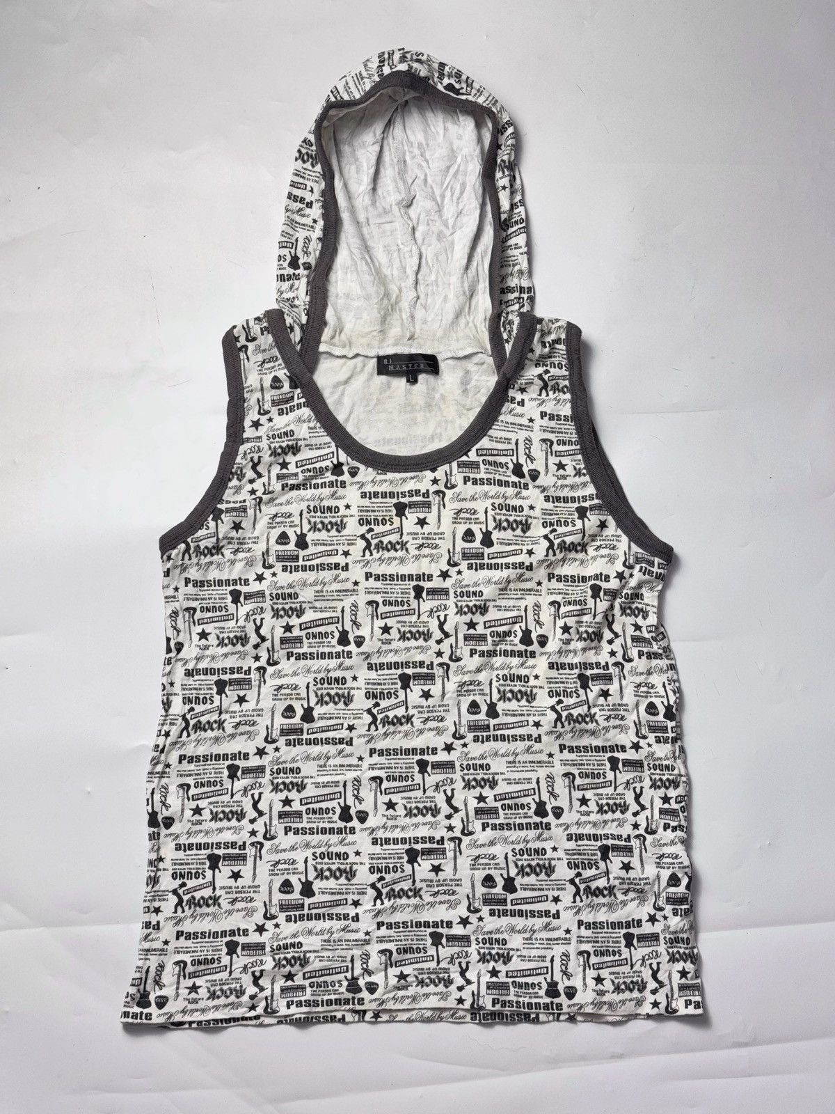 Japanese Tanktop Hoodie Sound Rock Ifsix Hys style