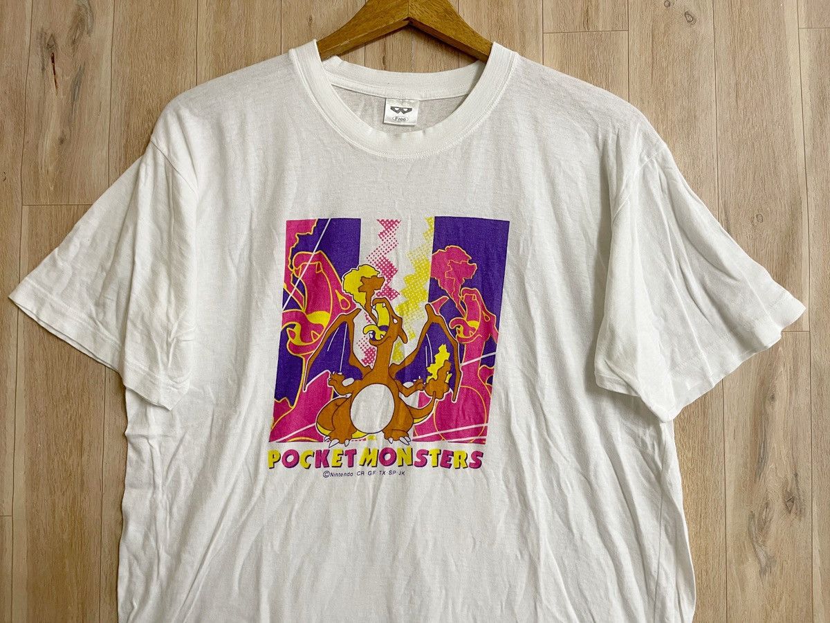Pokemon Vintage 90’s Pokemon T shirt M Charizad CW2025 Ultra Rare Size US M / EU 48-50 / 2 - 2 Thumbnail