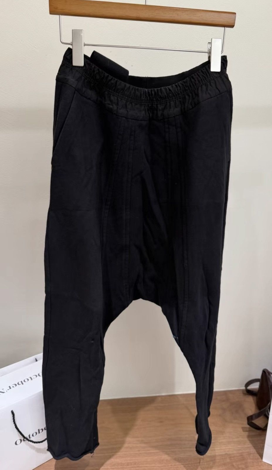Julius Julius_7 Drop-Crotch Cropped Pants Size US 32 / EU 48 - 1 Thumbnail