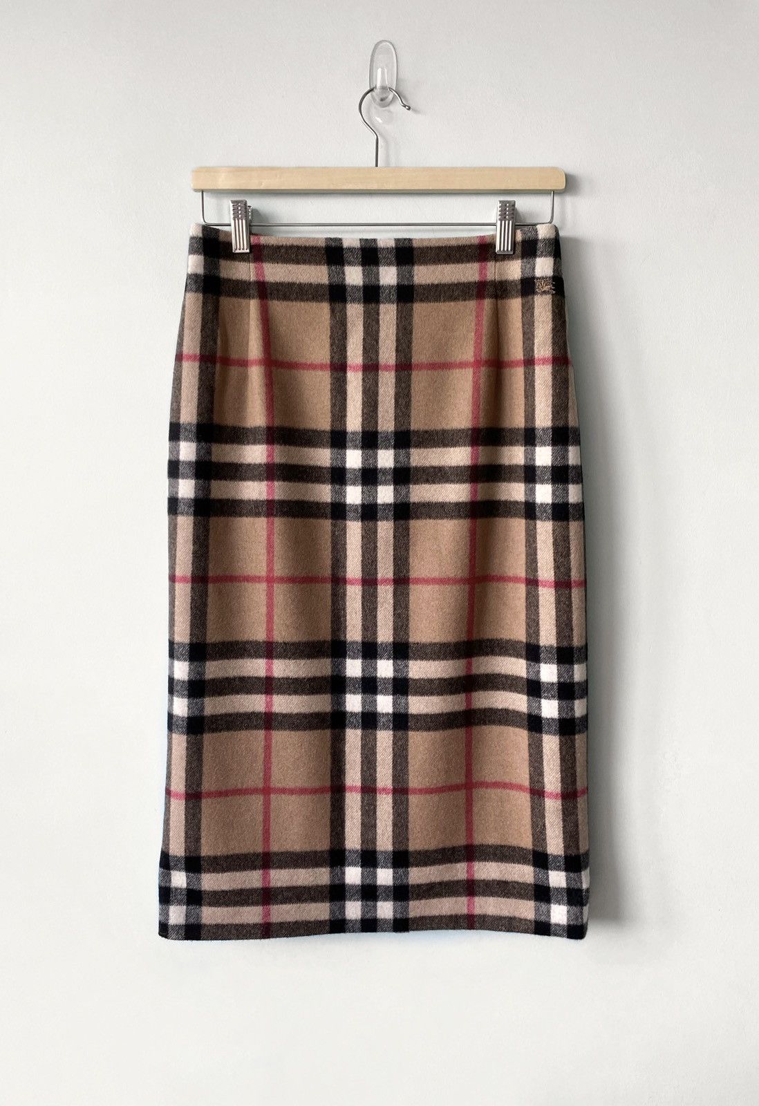 Burberry Burberry wool midi skirt Size 27" / US 4 / IT 40 - 1 Thumbnail