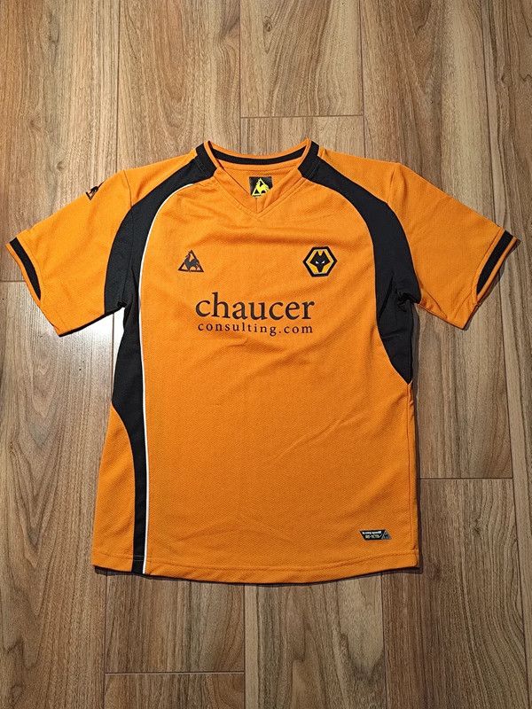 Le Coq Sportif 2008-09 Wolves Le Coq Sportif Home Shirt XL Size US M / EU 48-50 / 2 - 1 Thumbnail