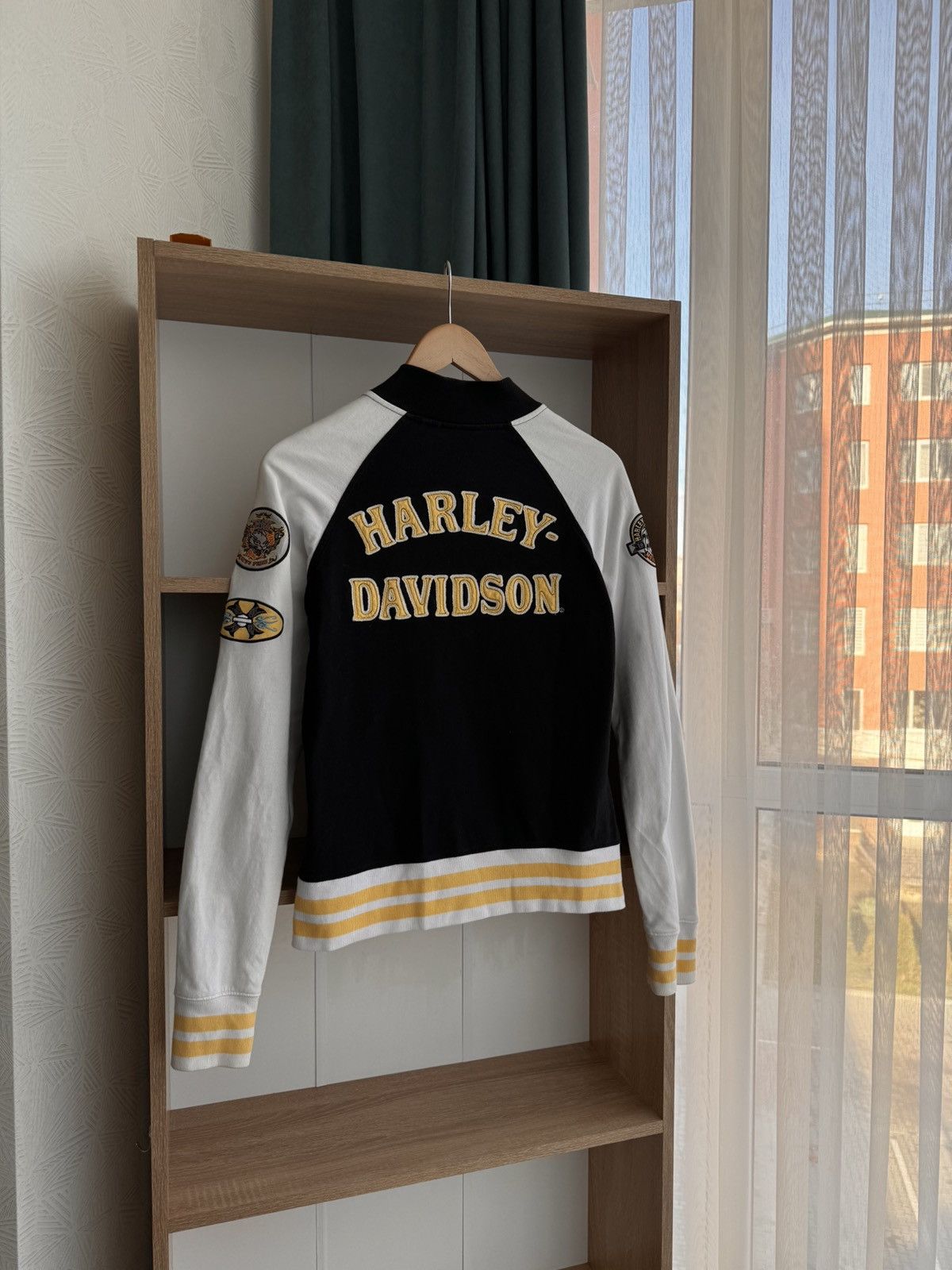 Harley Davidson × Vintage Vintage Harley-Davidson Moto Luxury Zip Hoodie Size S / US 4 / IT 40 - 5 Thumbnail