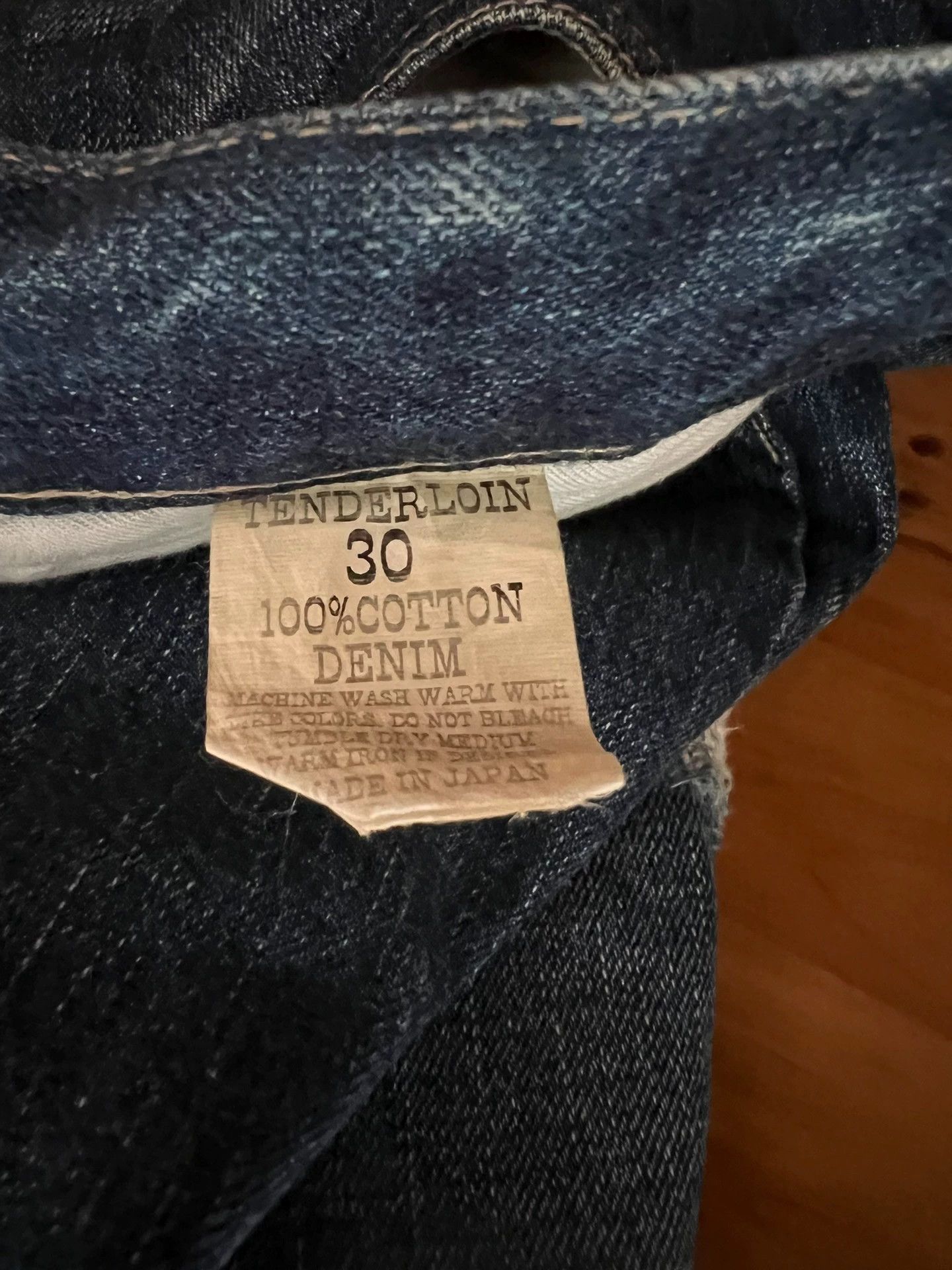 Tenderloin Tenderloin Japan Vintage Washed Distressed Jeans 30 Golden Size US 30 / EU 46 - 8 Thumbnail
