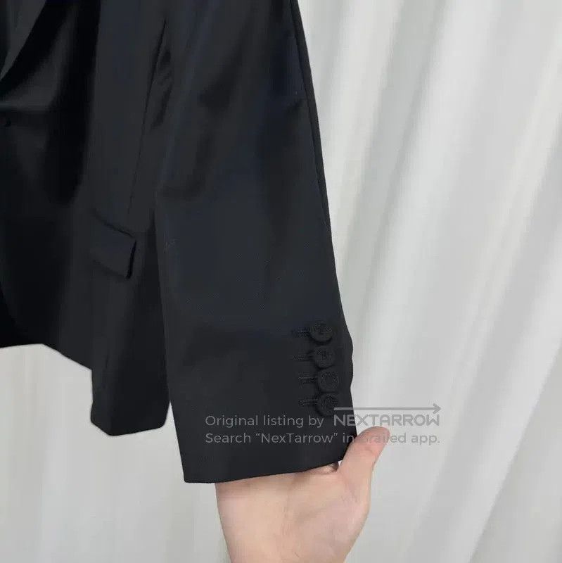 Dior Dior Black Wool Long Sleeve Overcoat . Size US XXL / EU 58 / 5 - 4 Thumbnail