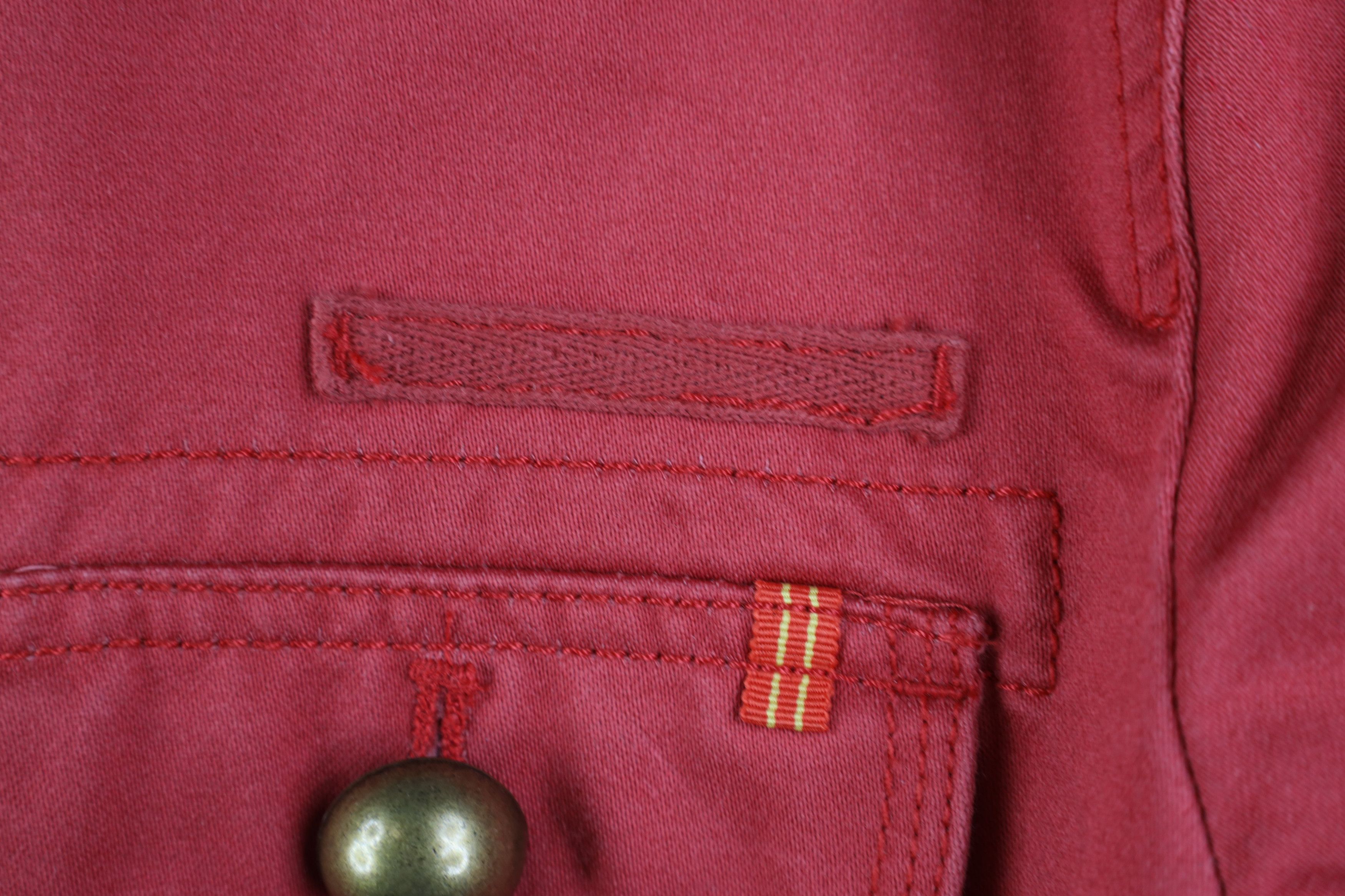 J.Crew Vintage J Crew Military Style Button Jacket Pink Cotton Size M / US 6-8 / IT 42-44 - 8 Thumbnail