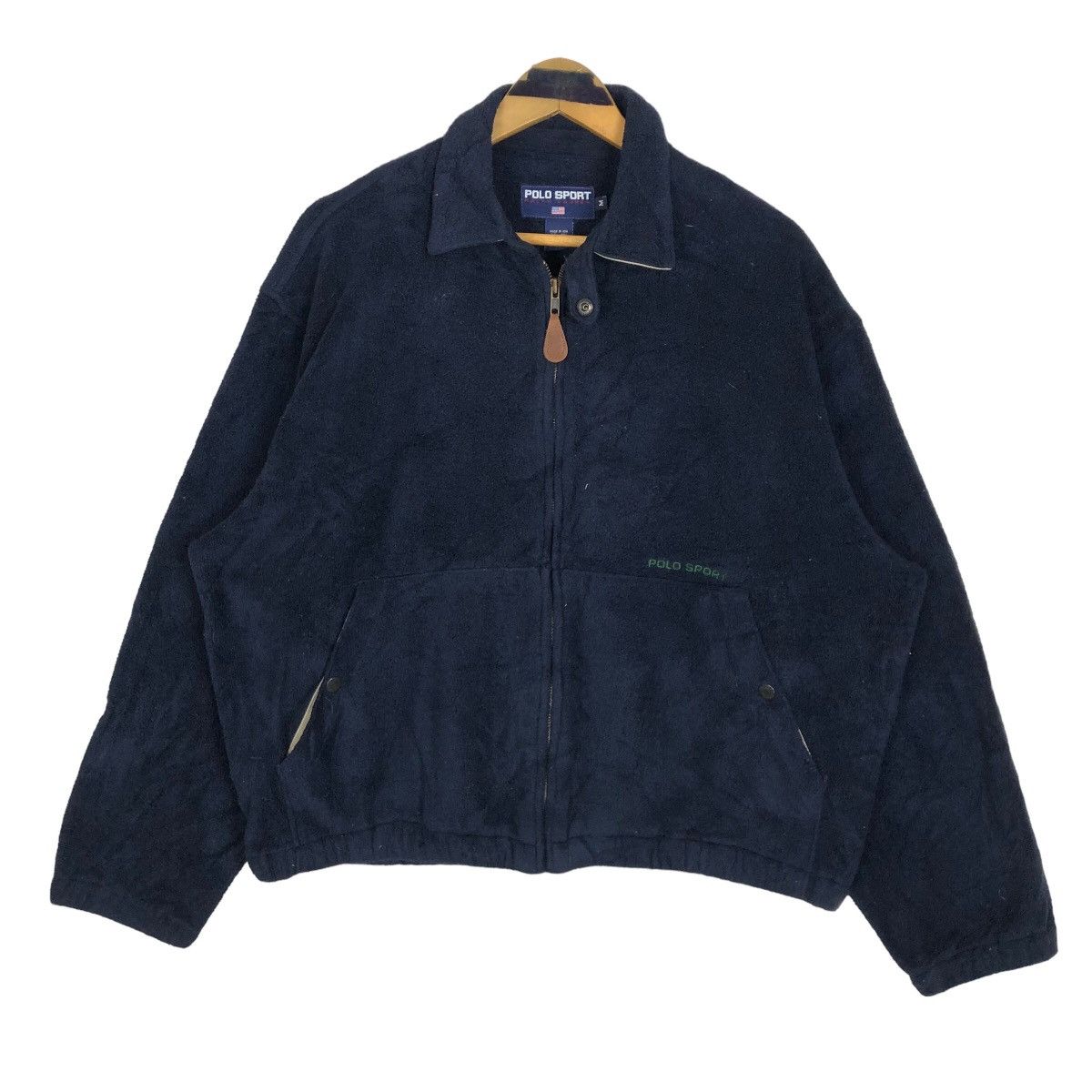 Polo Ralph Lauren Vintage 90s Polo Sport Ralph Lauren Full Zip Fleece Jacket Size US L / EU 52-54 / 3 - 1 Thumbnail