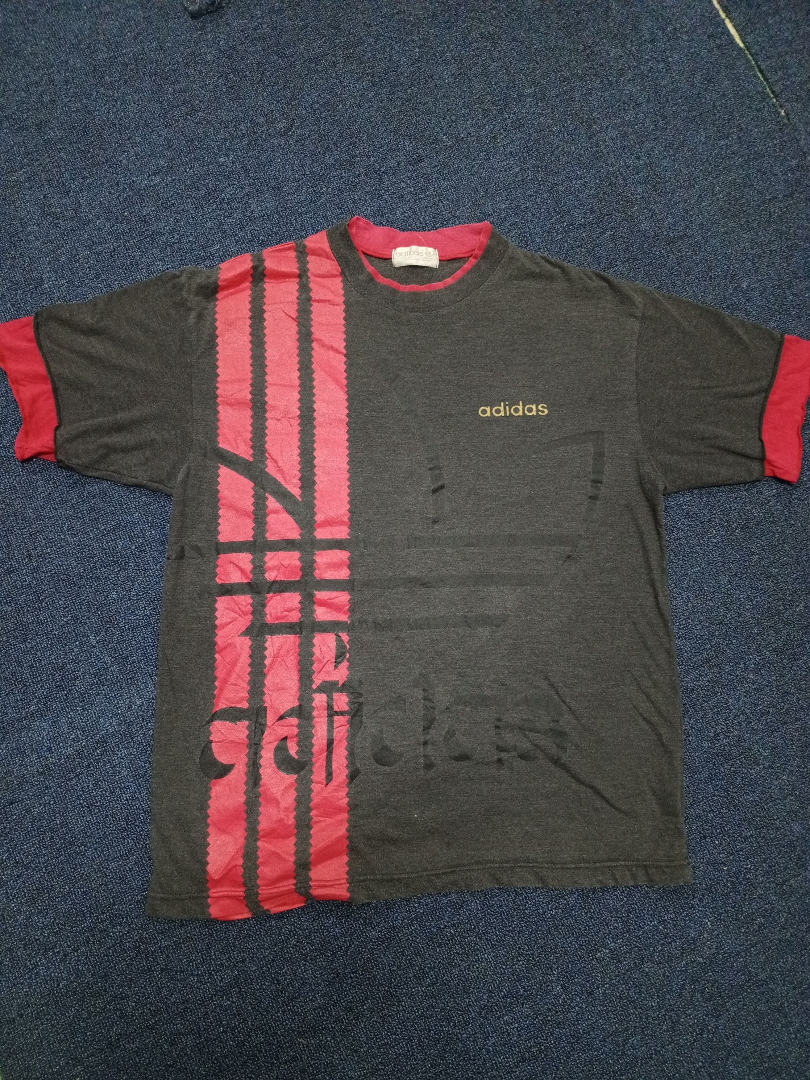 Adidas × Descente × Japanese Brand Y2K VINTAGE ADIDAS RARE Size US L / EU 52-54 / 3 - 1 Thumbnail