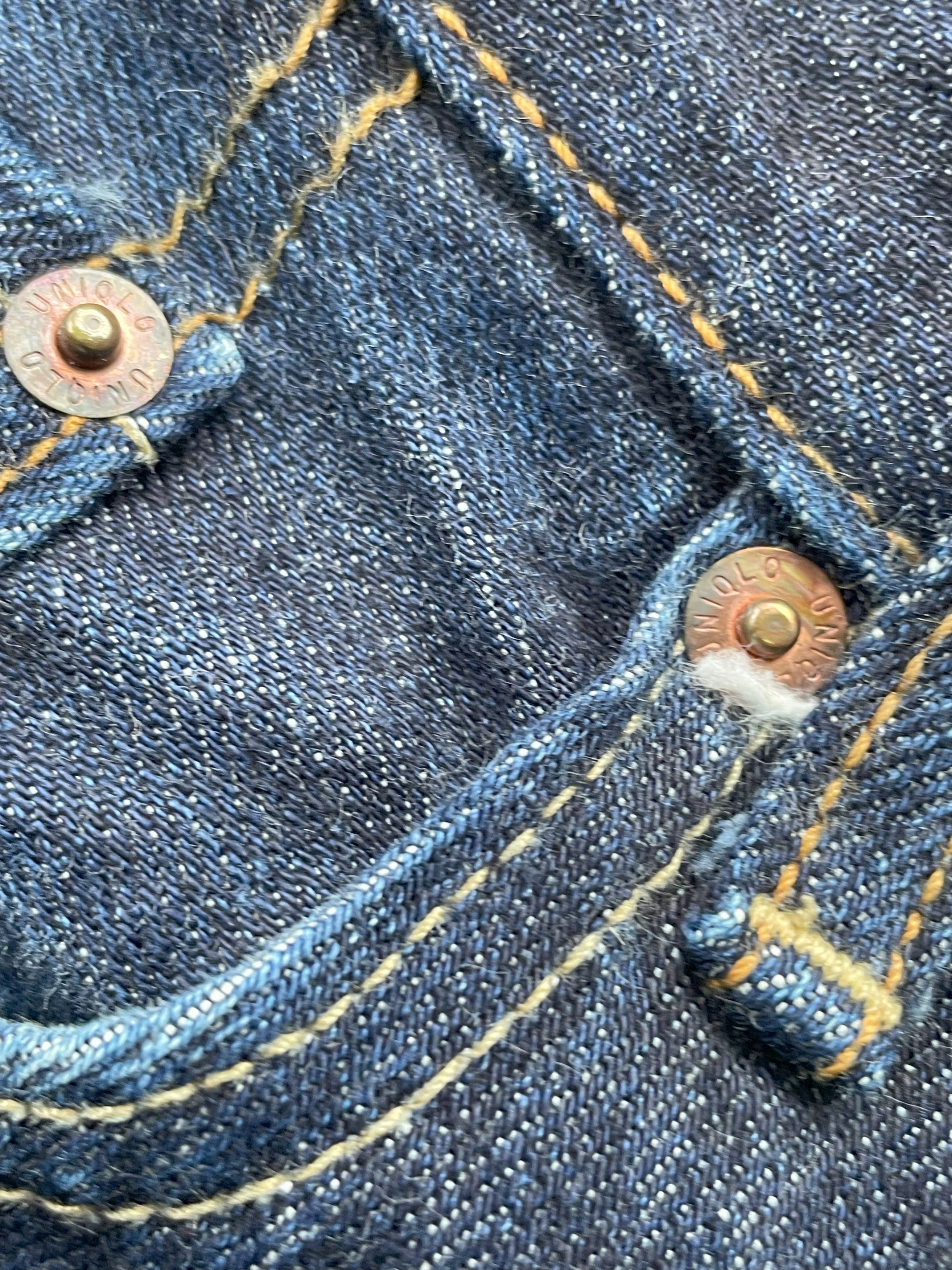 Uniqlo Uniqlo Indigo Straight Cut Denim Size US 44 / EU 60 - 10 Thumbnail