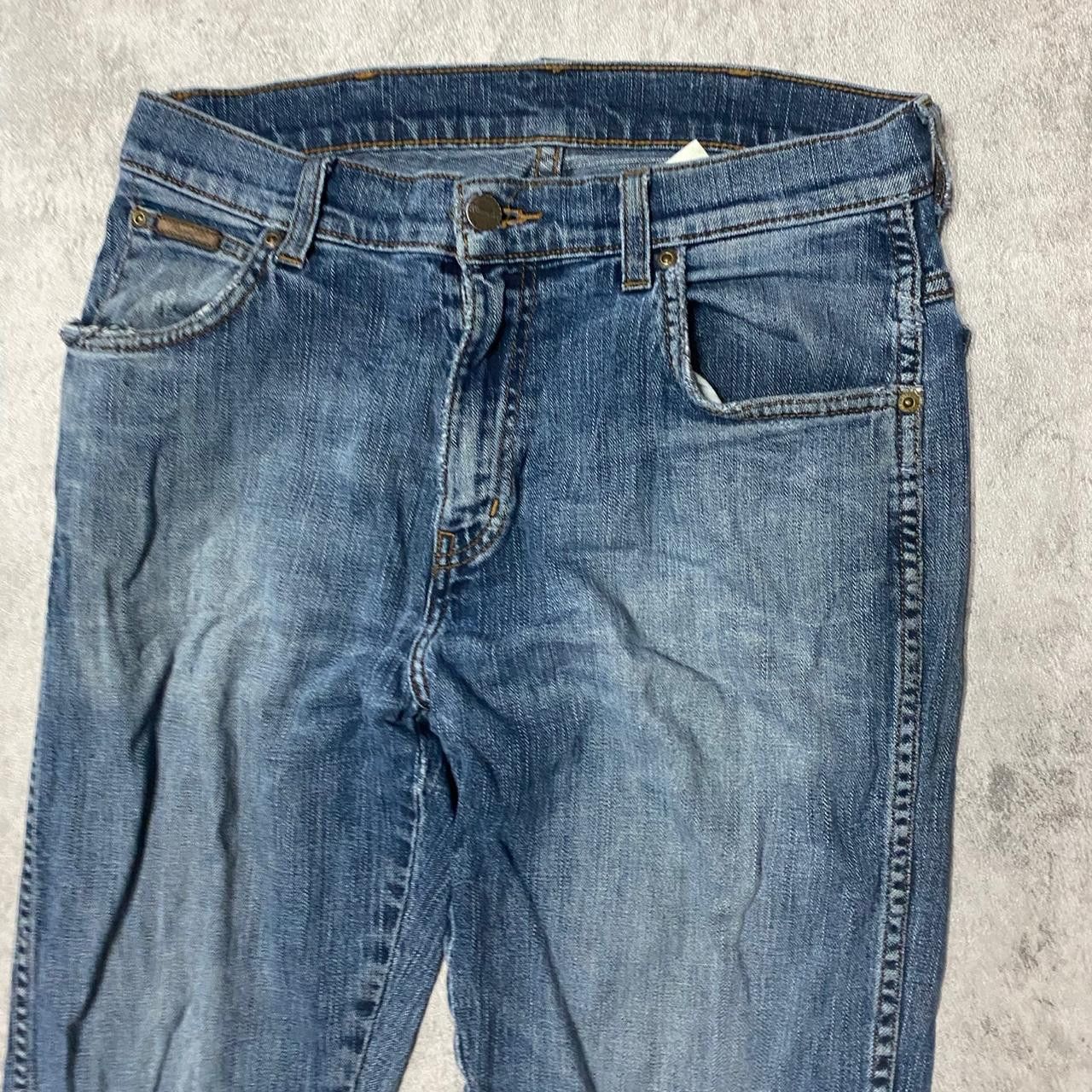 Wrangler Wrangler blue straight leg jeans #casual Size US 32 / EU 48 - 6 Thumbnail