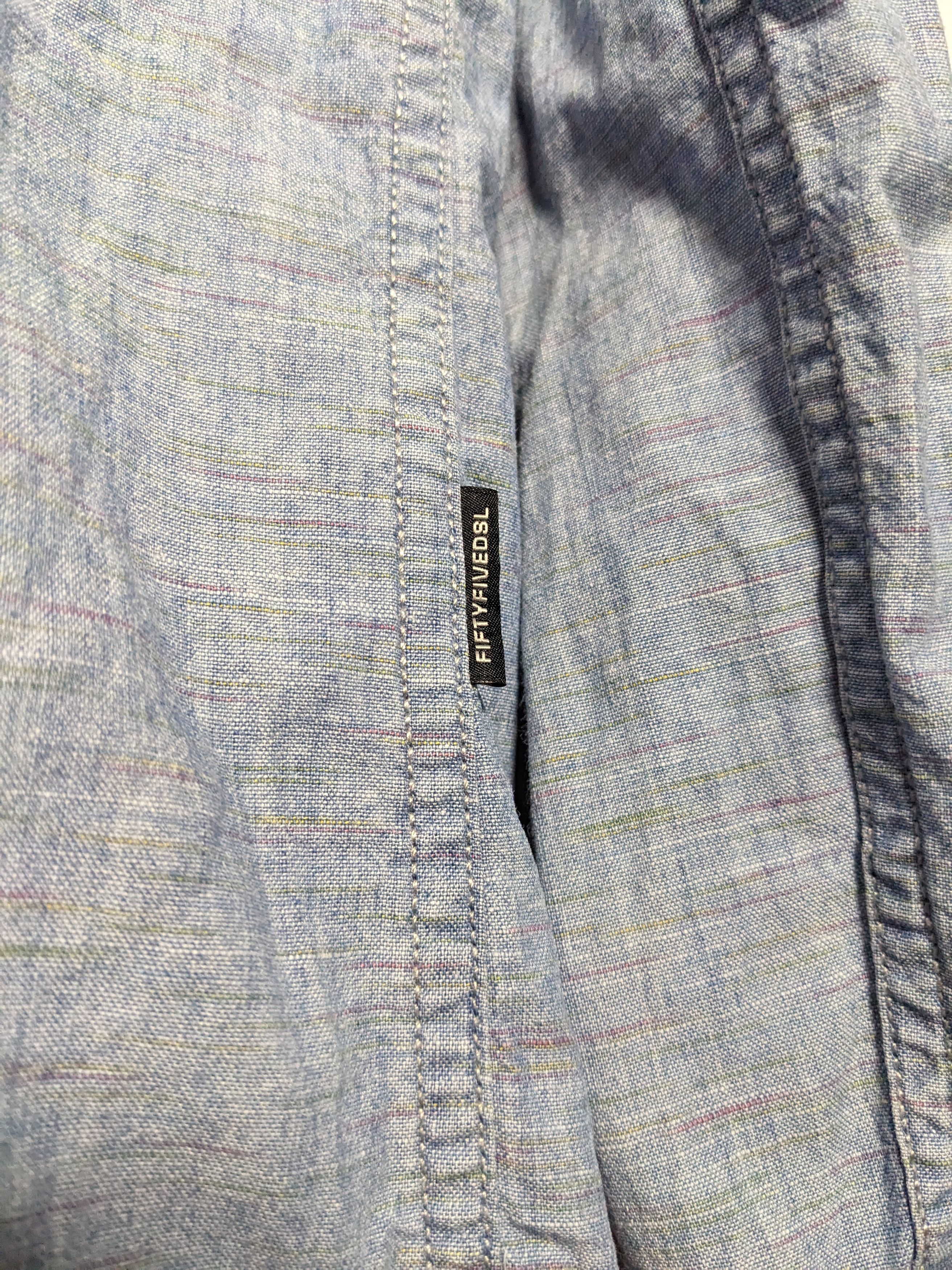 Cowboy Equipment × Diesel Diesel Cowboy Pearl Snap Button Up Western Shirt Blue Size US XL / EU 56 / 4 - 4 Thumbnail