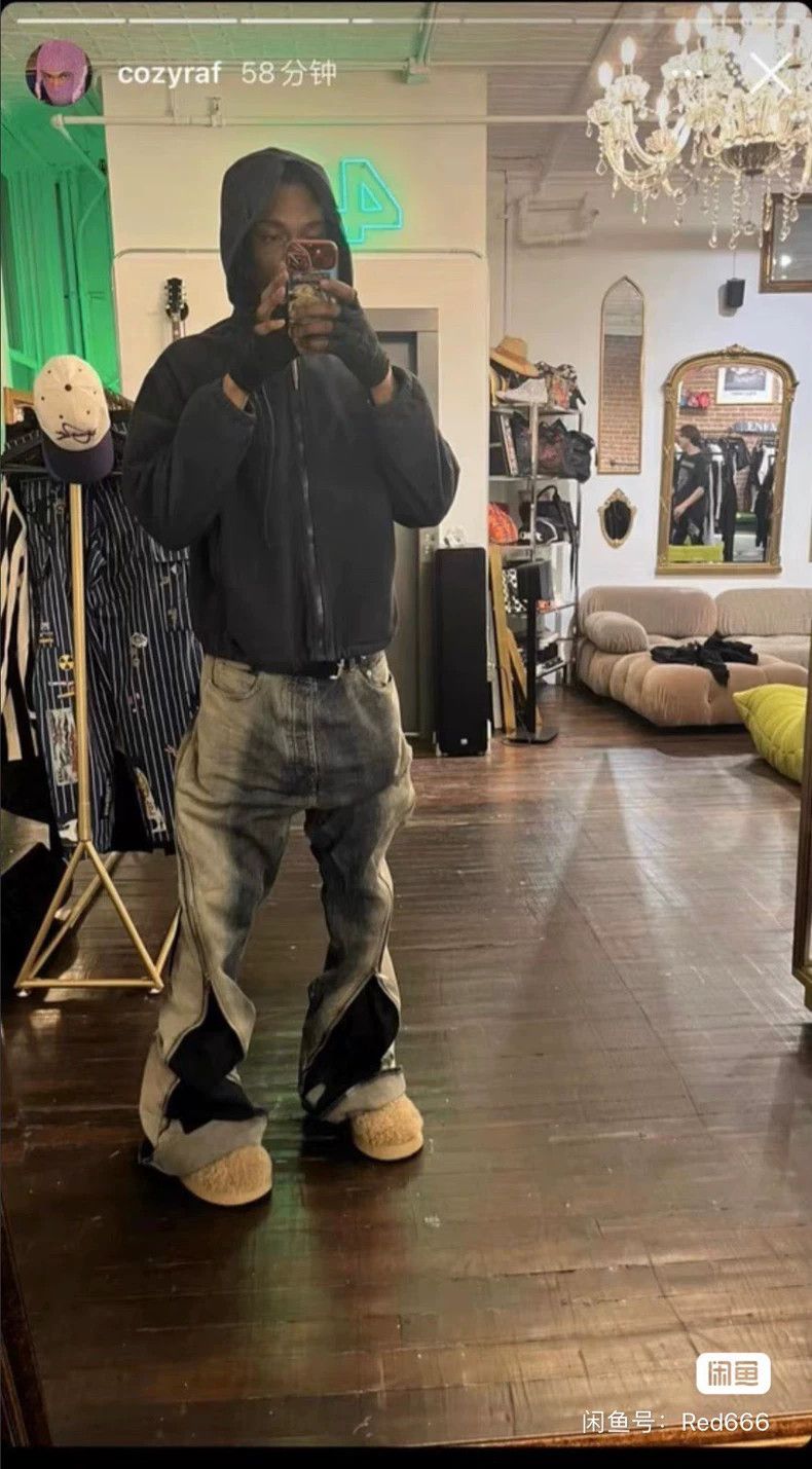 Rick Owens Rick Owens SS23 Mini Heavy Industry Jeans 2504-Nextarrow Size US 32 / EU 48 - 6 Thumbnail