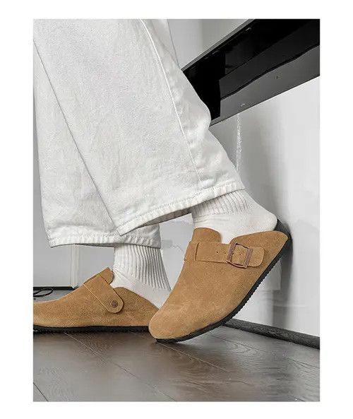 Other Stylish Unisex Suede Slip-On Clogs Size US 10 / EU 43 - 7 Thumbnail