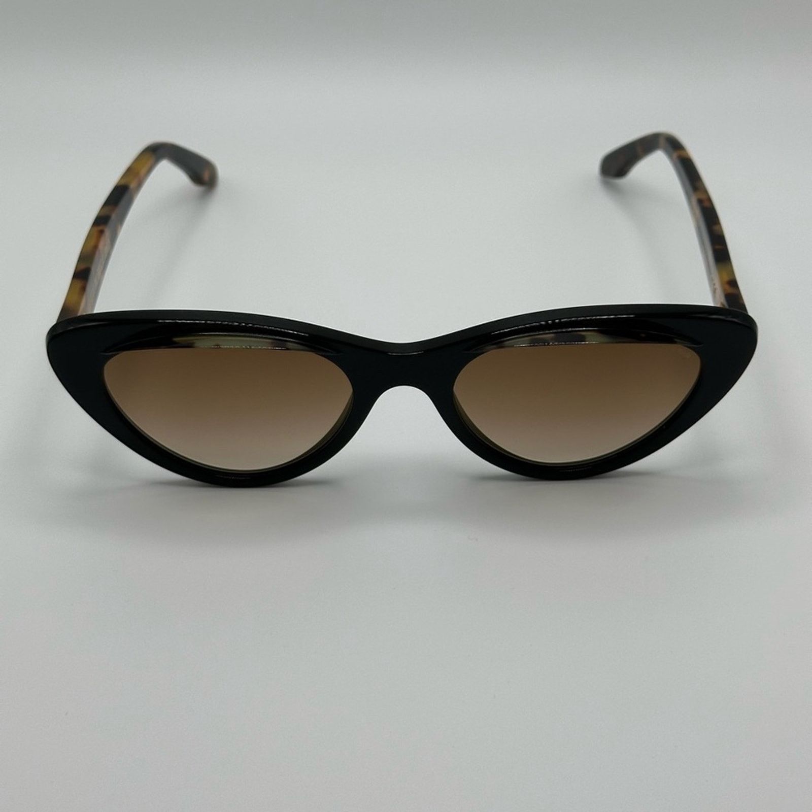 Cutler and Gross NEW CUTLER AND GROSS 1321 004 Cat Eye Brown Havana Women Size ONE SIZE - 1 Thumbnail