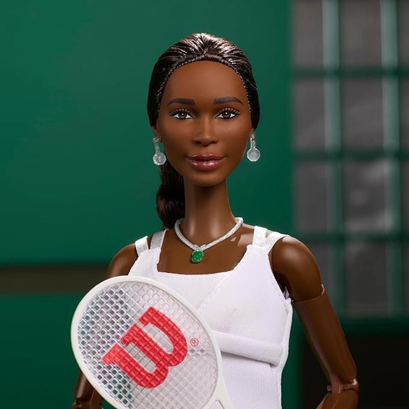 Other 2025 Venus Williams Barbie Tennis Uniform Doll HRM49 IN HAND Size ONE SIZE - 7 Thumbnail