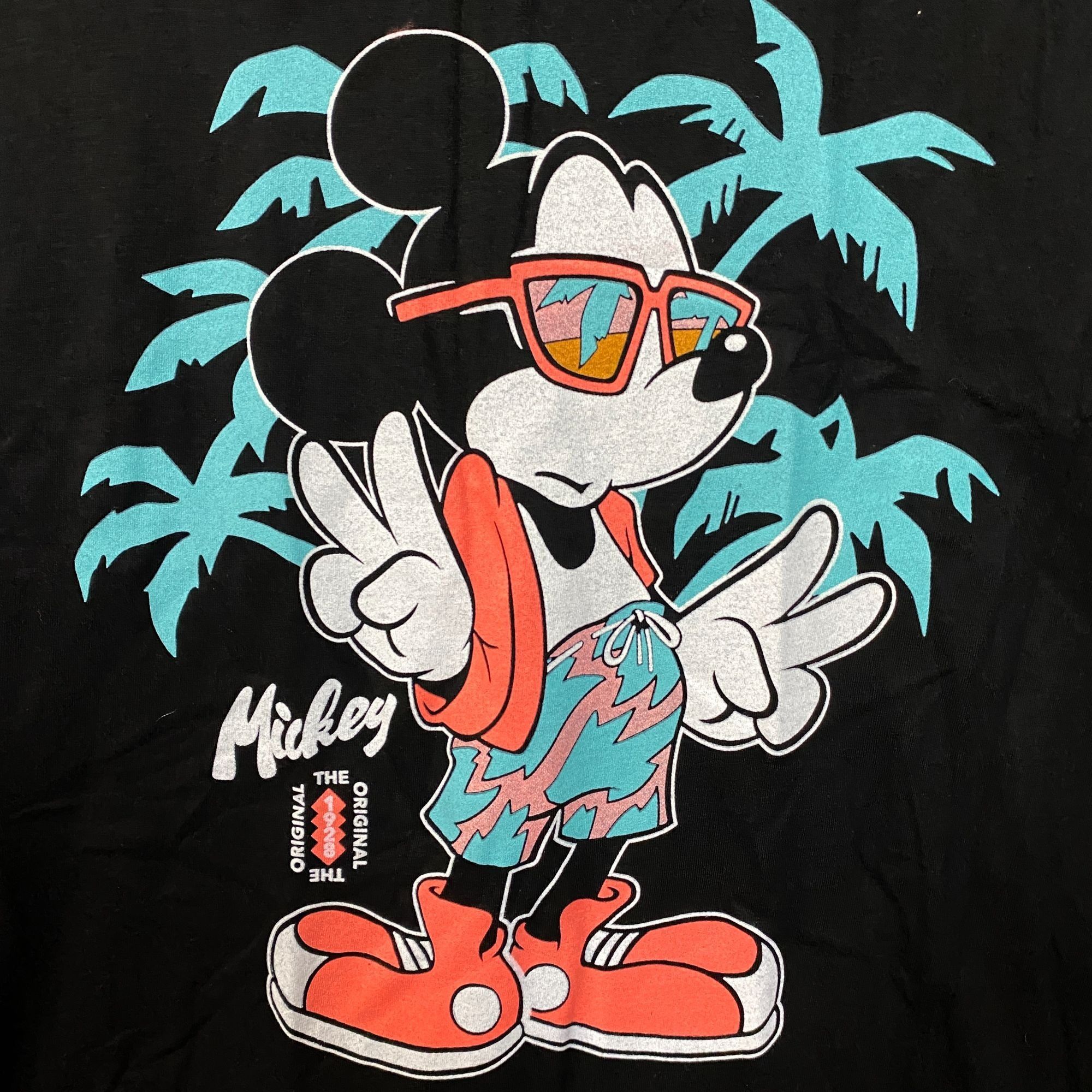 Disney Neff x Disney Mickey Mouse Tropical Beach Graphic Tee T-Shir Size US M / EU 48-50 / 2 - 2 Thumbnail