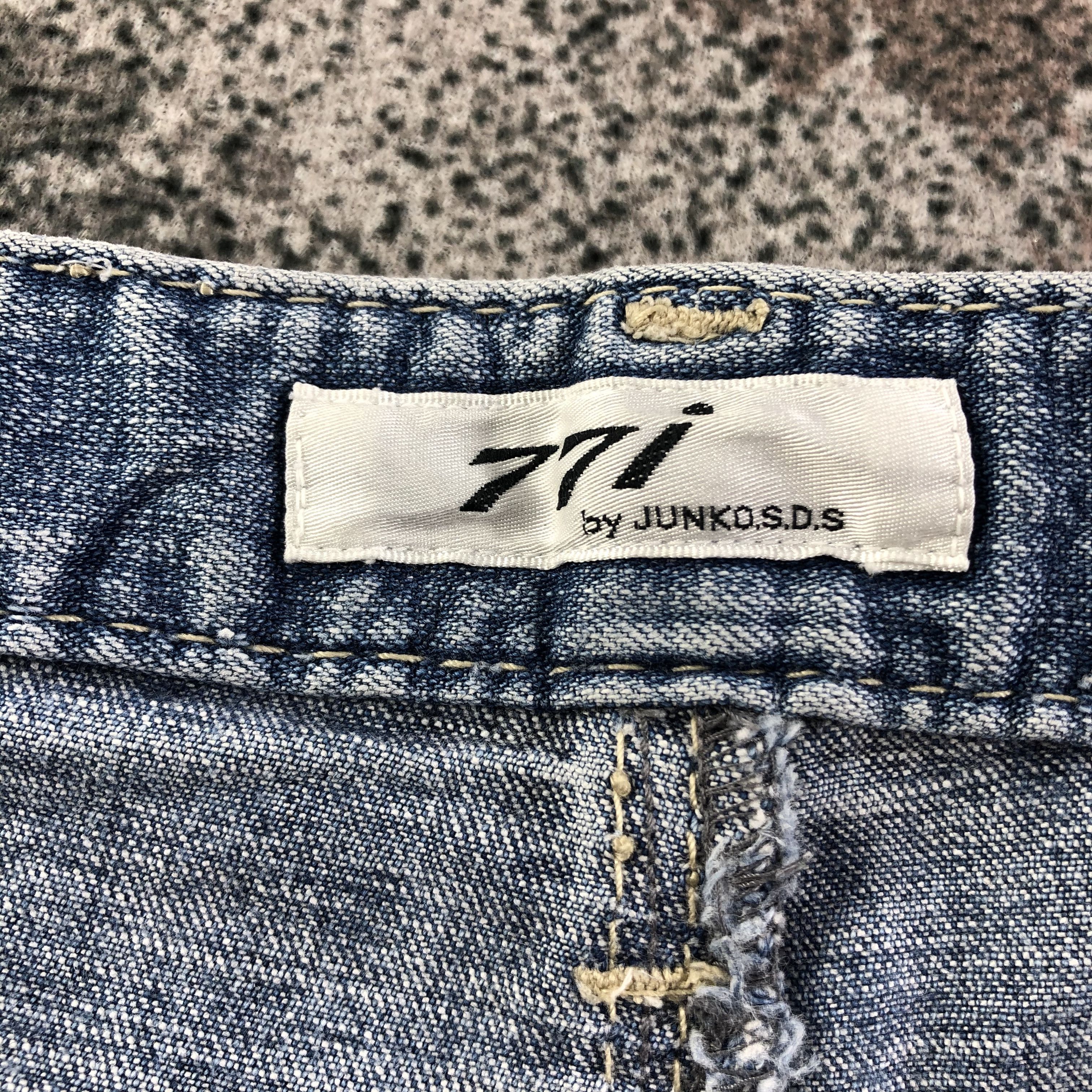 Junko Shimada Junko Shimada Jeans Flare Denim KJ1678 Size 33" - 7 Thumbnail