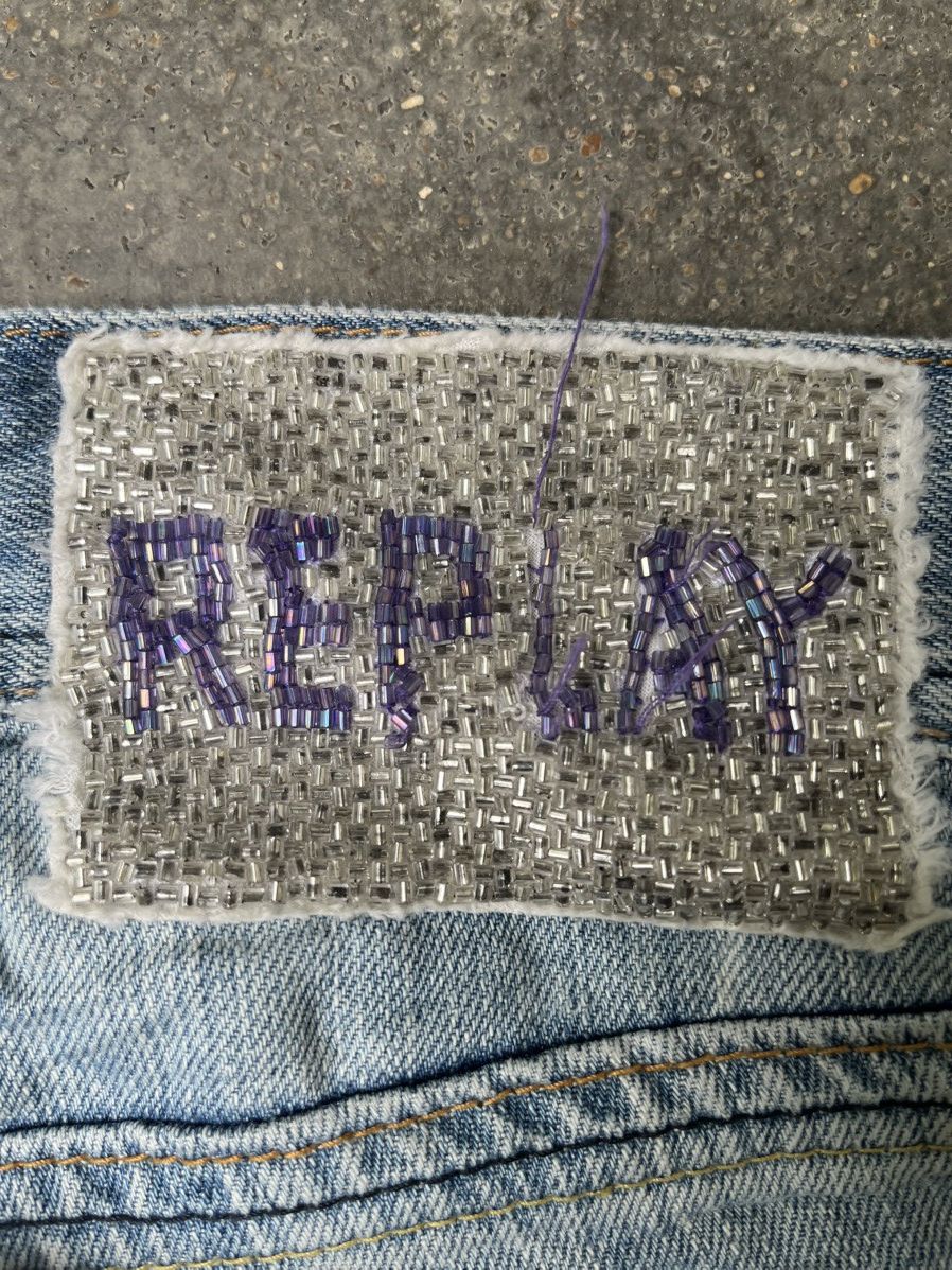 Replay VINTAGE REPLAY BAGGY JEANS MINOR DISTRESSED Size US 34 / EU 50 - 7 Thumbnail