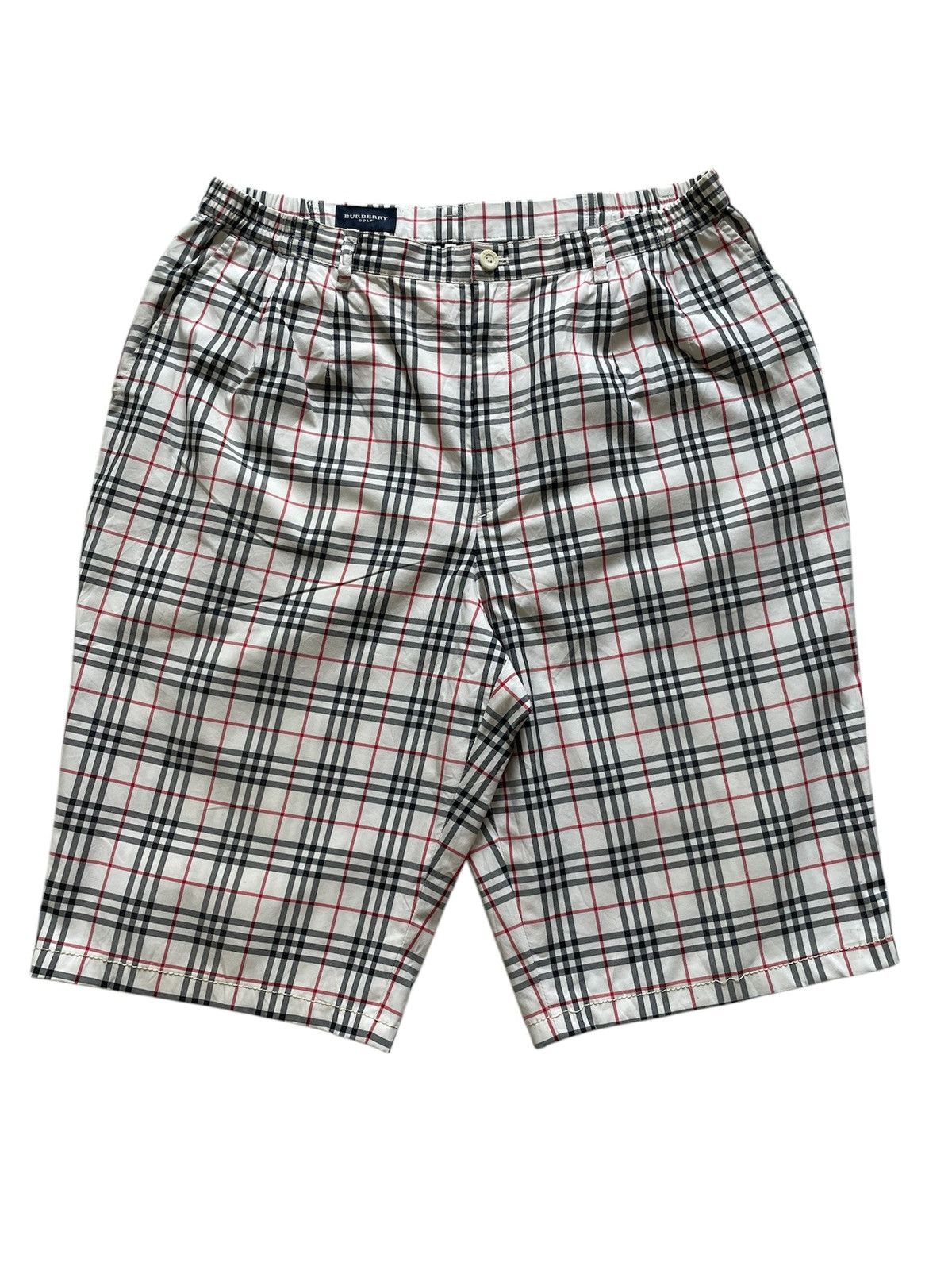 Burberry × Vintage Vintage Burberry Golf Novacheck Shorts Size US 30 / EU 46 - 1 Thumbnail