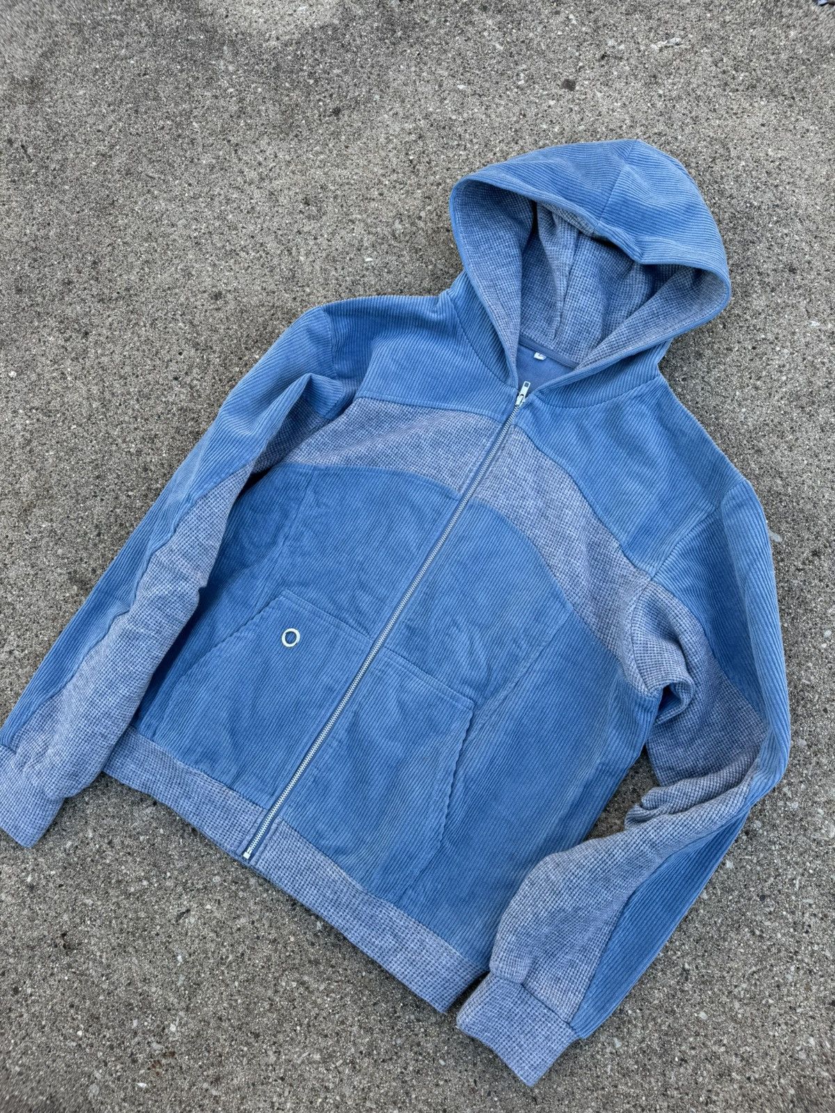 Japanese Brand Rare keychain hole corduroy zip up thermal hybrid zip up Size US L / EU 52-54 / 3 - 5 Thumbnail