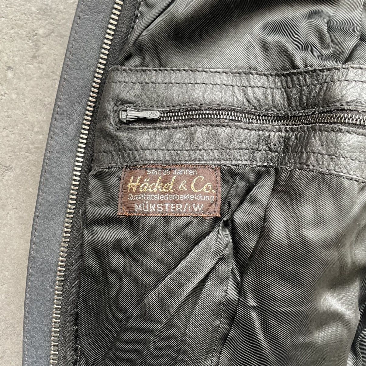 Leather Vintage 90s Italiy Leather Motorcycle Racing Suit Jacket Size M / US 6-8 / IT 42-44 - 11 Thumbnail